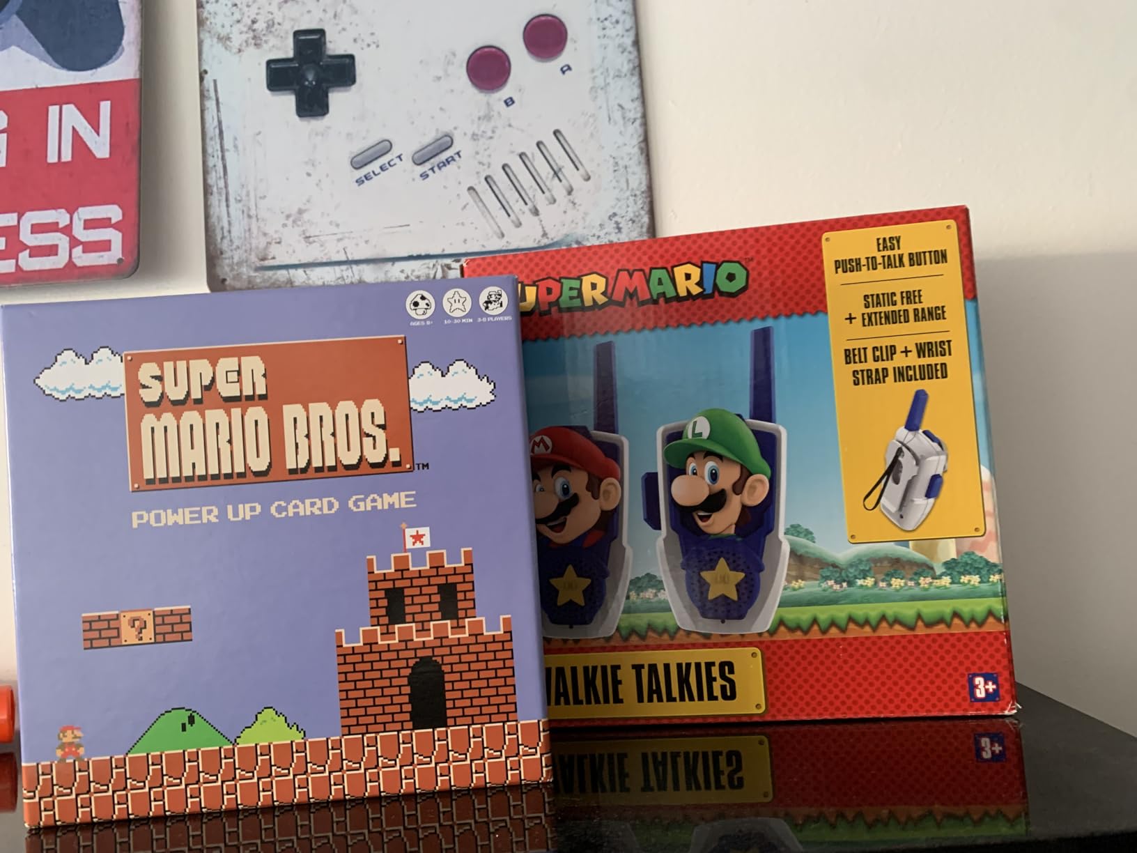 Super Mario Walkie Talkies for Kids, Static Free Indoor and Outdoor Toys | Extended Range customer photo 1