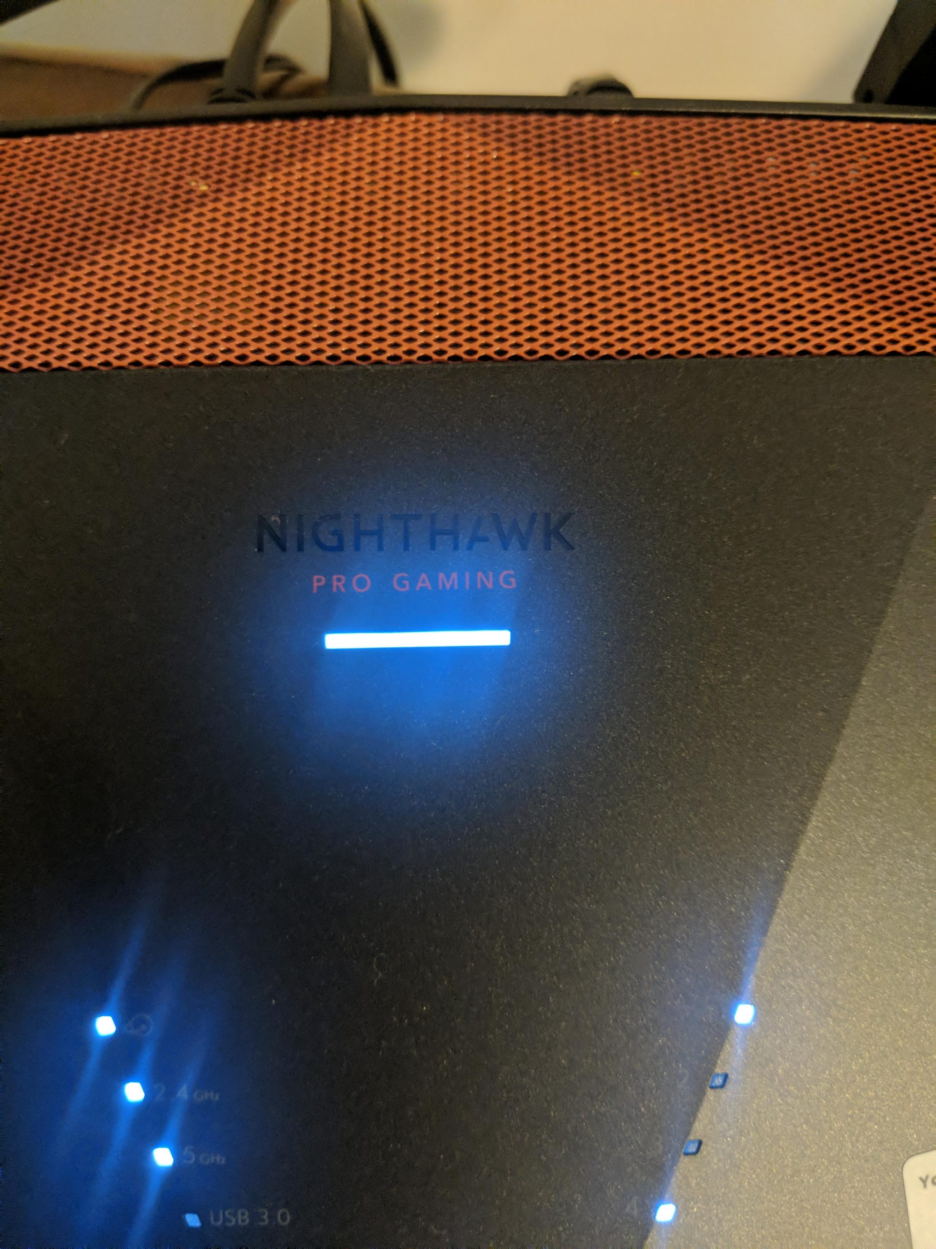 NETGEAR Nighthawk Pro Gaming 6-Stream WiFi 6 Router (XR1000) - Security Features, AX5400 Wireless Speed (up to 5.4Gbps), DumaOS 3.0 Optimizes Lag-Free Server Connections, 4 x 1G Ethernet Ports customer photo 1