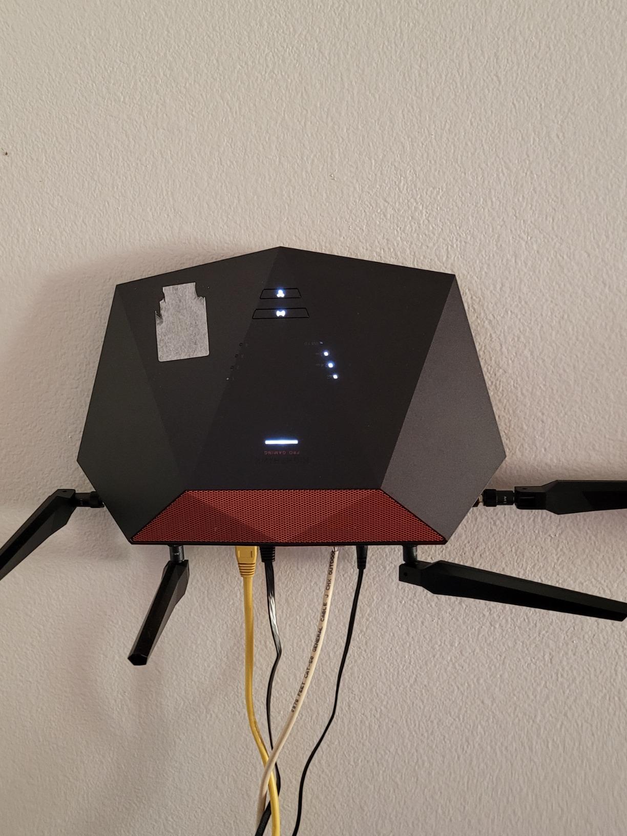 NETGEAR Nighthawk Pro Gaming 6-Stream WiFi 6 Router (XR1000) - Security Features, AX5400 Wireless Speed (up to 5.4Gbps), DumaOS 3.0 Optimizes Lag-Free Server Connections, 4 x 1G Ethernet Ports customer photo 2