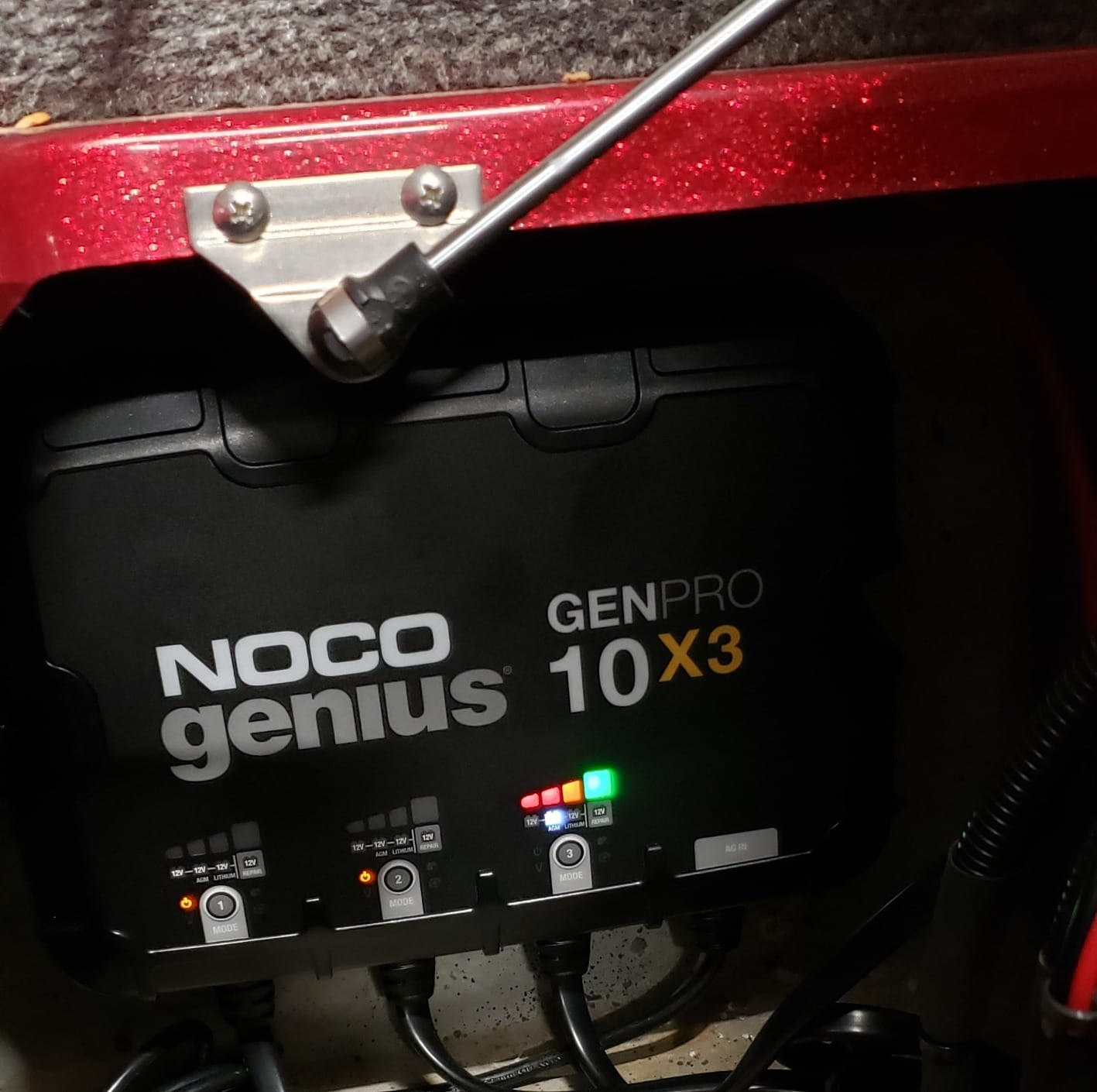 NOCO GENPRO10X3 12V 30A 3-Bank OnBoard Marine Battery Charger & Maintainer | Charges 3 Batteries at Once, IP68 Waterproof, Overcharge Protection, Temperature Compensation, For Lead-Acid & Lithium customer photo 2