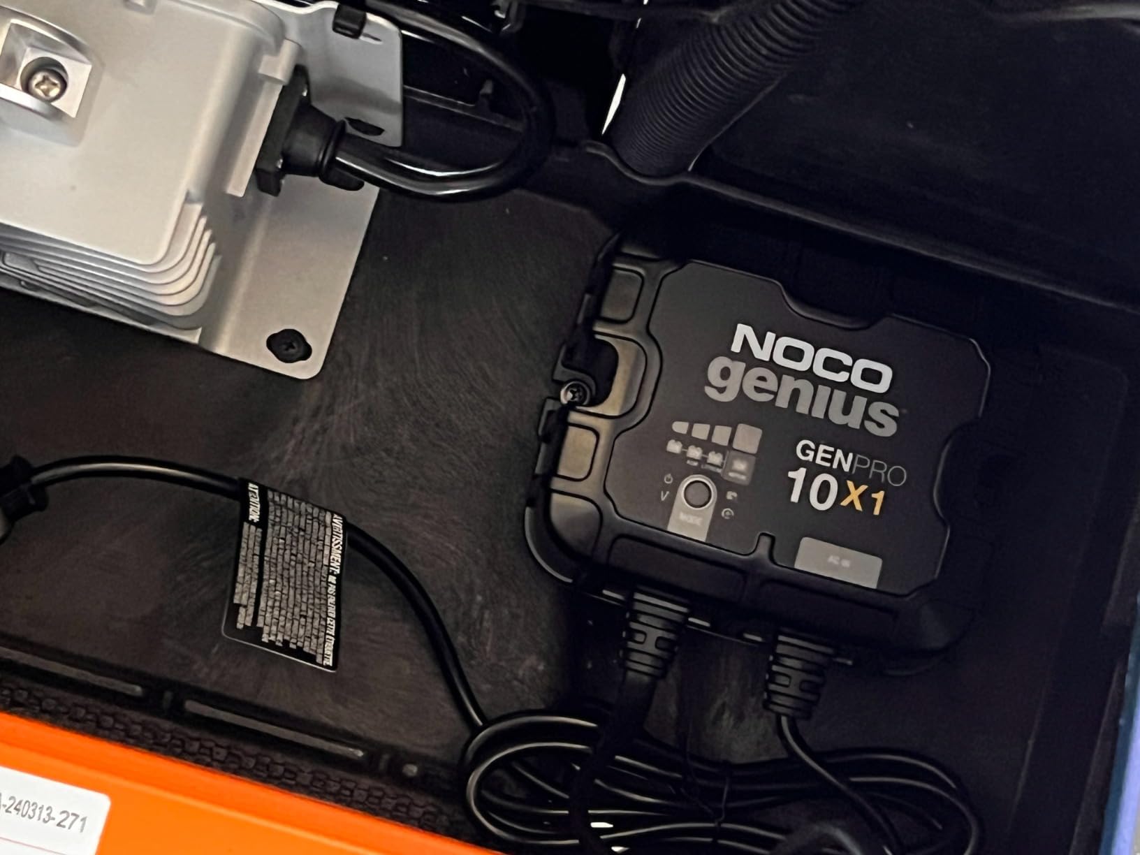 NOCO GENPRO10X1 12V 10A 1-Bank OnBoard Marine Battery Charger & Maintainer | Charges 1 Battery at Once, IP68 Waterproof, Overcharge Protection, Temperature Compensation, For Lead-Acid & Lithium customer photo 1