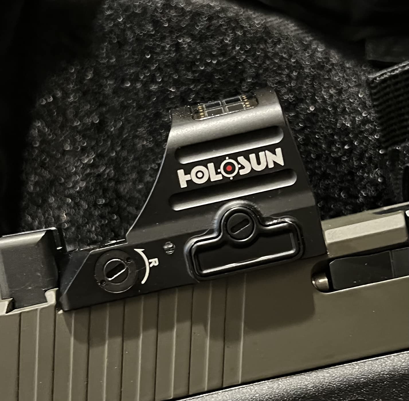 HOLOSUN 407C/507C-X2 Series, 2 MOA Dot, 32 MOA Circle Dot Options, 7075 Aluminum, Open, Solar, Shake Awake, RMR Footprint customer photo 1