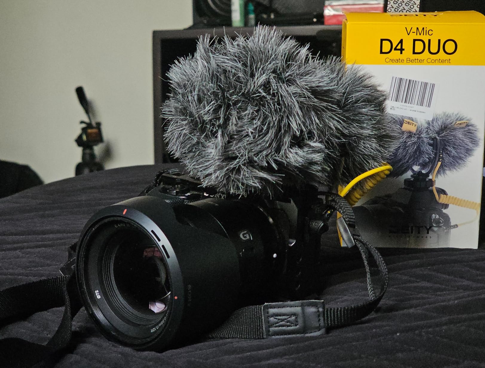 Deity V-Mic D4 Duo Dual Capsule Cardioid Microphone Camera-Mount Shotgun Mic customer photo 1