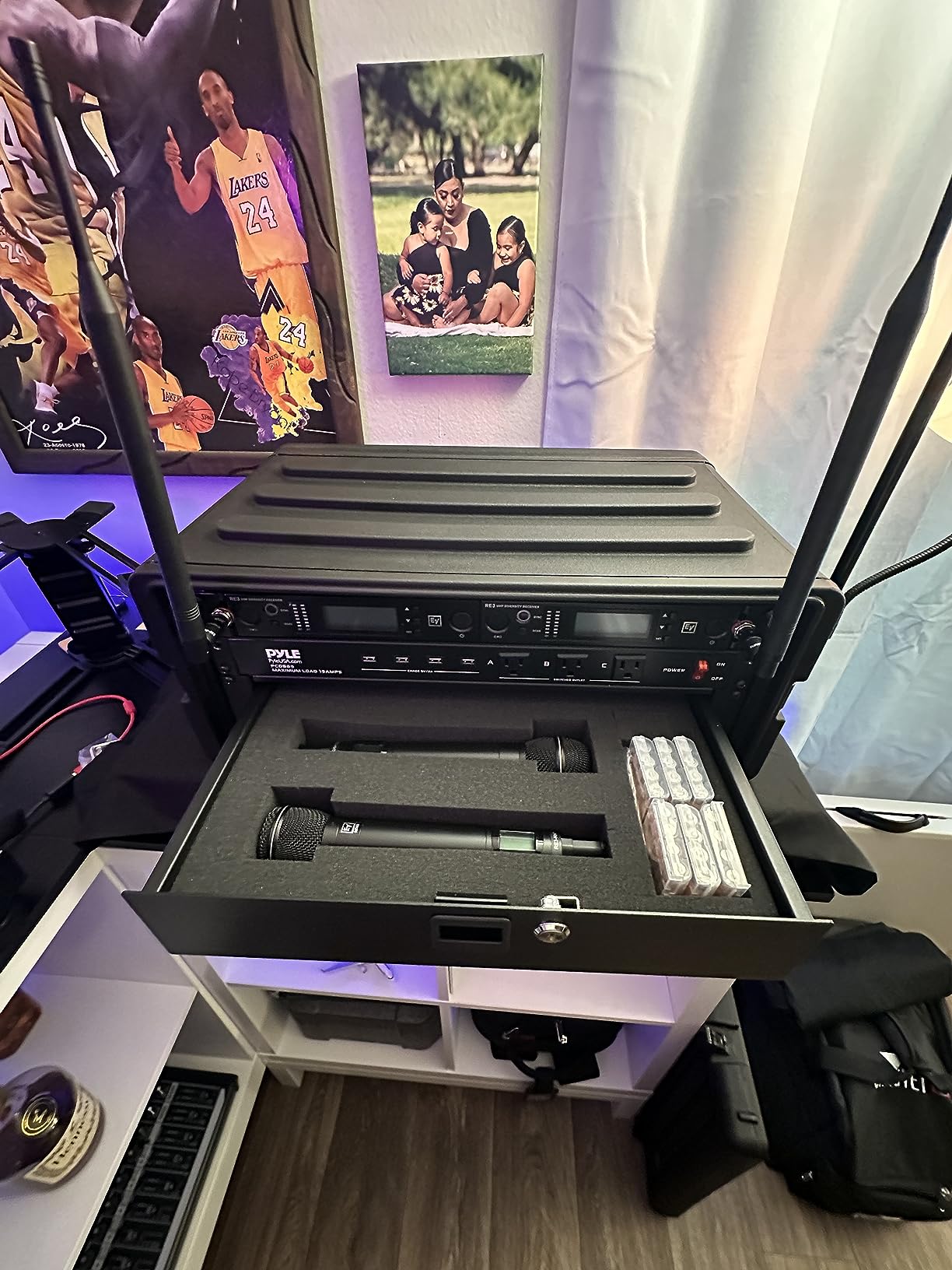 OnStage RDLS1000 1U Locking Rack Drawer, Shallow (RDLS 1000) customer photo 2