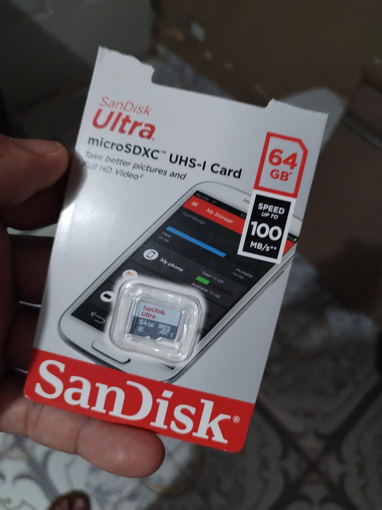 SanDisk Ultra Lite microSDXC 64GB 100MB/s SDSQUNR-064G-GN3MN customer photo 2