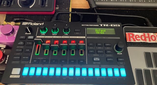 Roland TR-6S Rhythm Performer | Compact Drum Machine with Six Tracks of Authentic TR Sounds including TR-808, CR-78 & More | Large Preset Sample Library | Editable FM Sound Engine | Advanced Sequencer customer photo 1