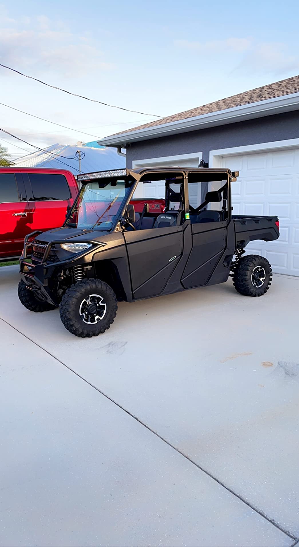 SAUTVS Front Bumper for Polaris Ranger 1000/XP/Crew 2018-2024 customer photo 1