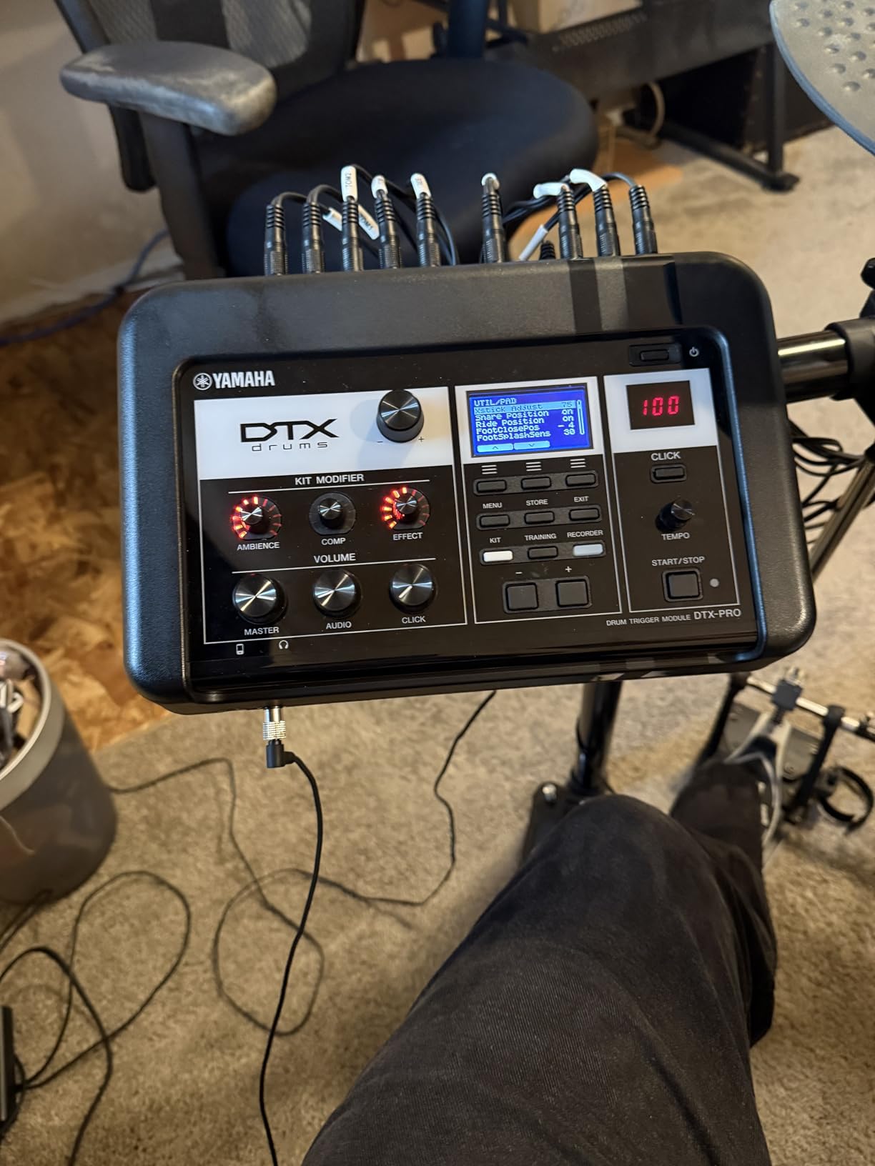 Yamaha DTX6K-X Electronic Drum Set with DTX-PRO Module, 70 Premium Customizable Kits, Kit Modifier Controls, USB Audio/MIDI, Silent Silicone Heads, DTX Touch Sound Editor Smart App | 70 Premium Customizable Kits, Kit Modifier Controls, USB Audio/MIDI, Silent Silicone Heads, DTX Touch Sound Editor Smart App customer photo 2