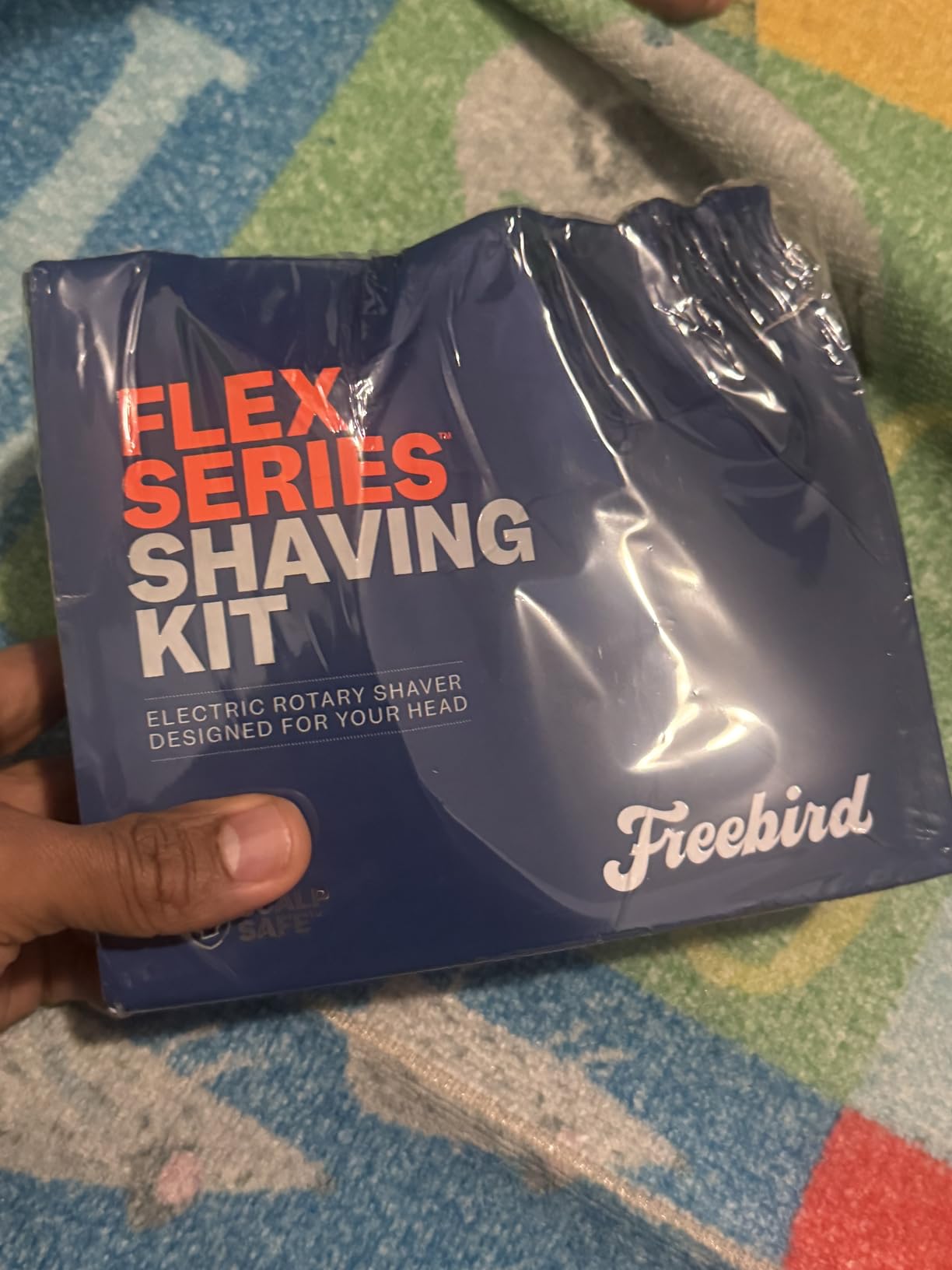 Freebird FlexSeries Electric Head & Body Hair Shaver - Mens Cordless Rechargeable Wet/Dry Skull Bald Head Back & Groin Waterproof Razor with Rotary Blades, Clippers, Nose Trimmer, Brush, Massager customer photo 1