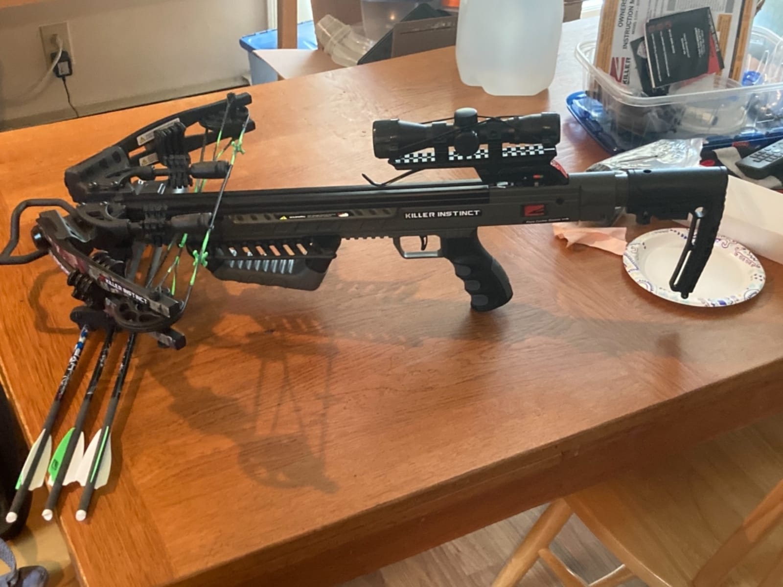 Killer Instinct Burner 415 FPS Crossbow Package (Gray Camo) | Adjustable design customer photo 1