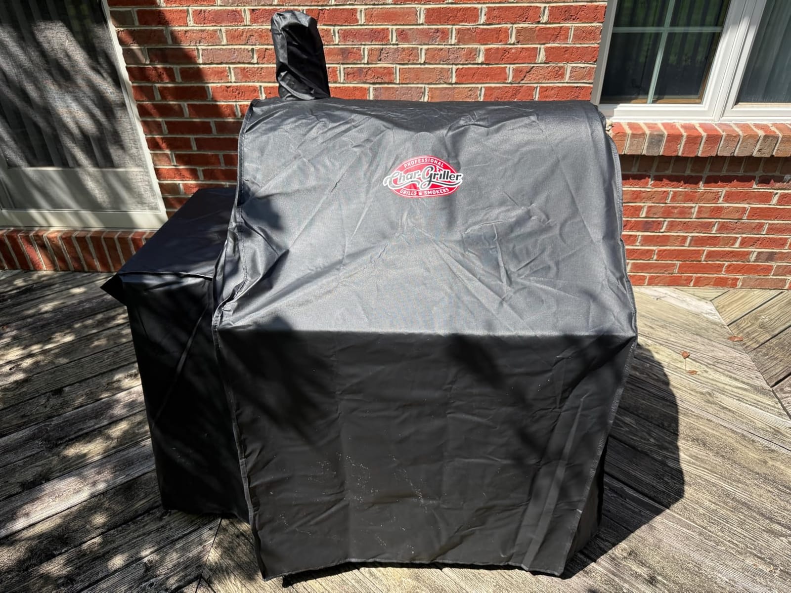 Char-Griller Pro Deluxe Charcoal Barrel Grill, 850 Square Inches of Cooking Space customer photo 1