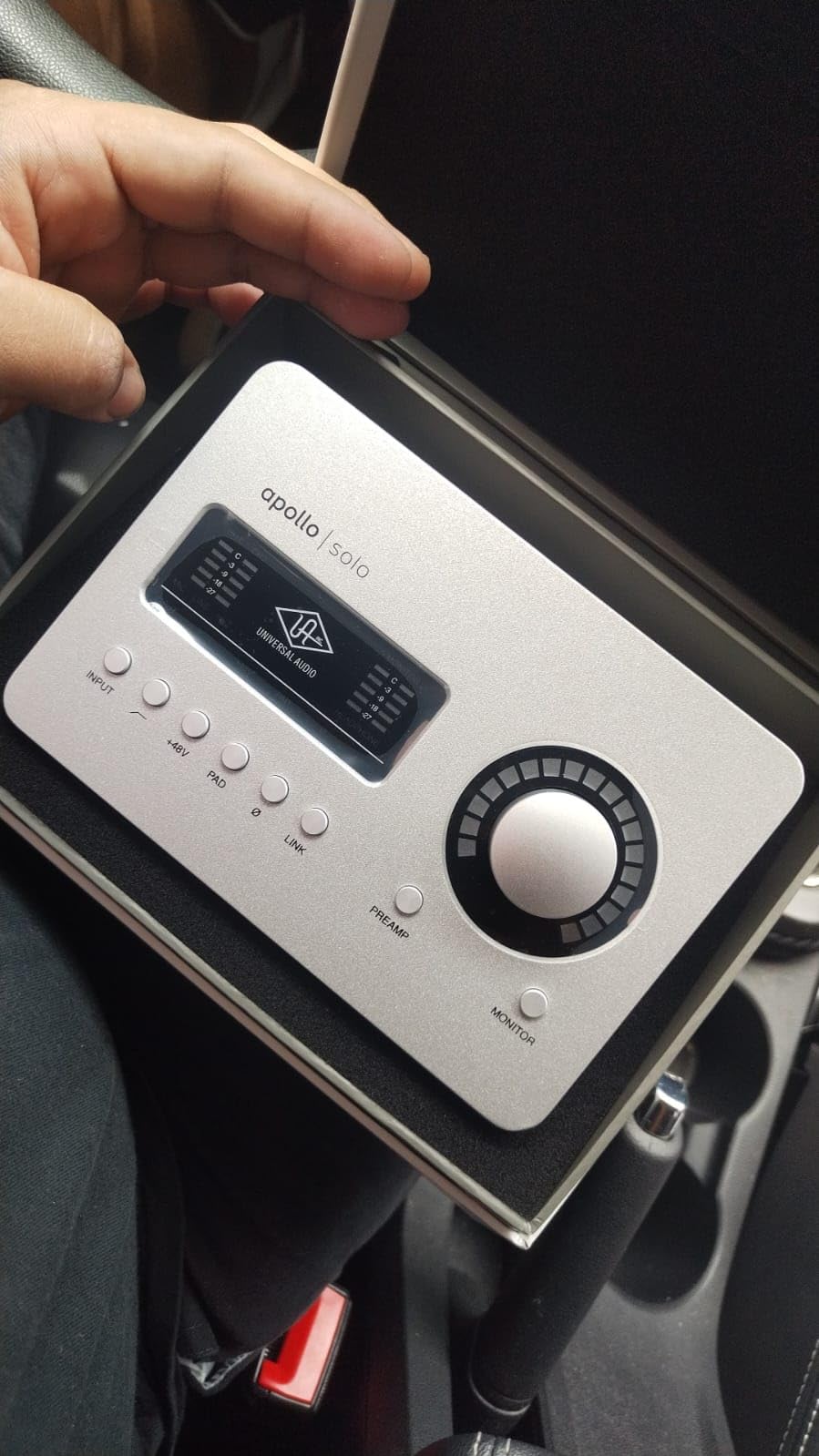 Universal Audio Apollo Solo Heritage Edition, APLS-HE Thunderbolt 3 Audio Interface customer photo 1