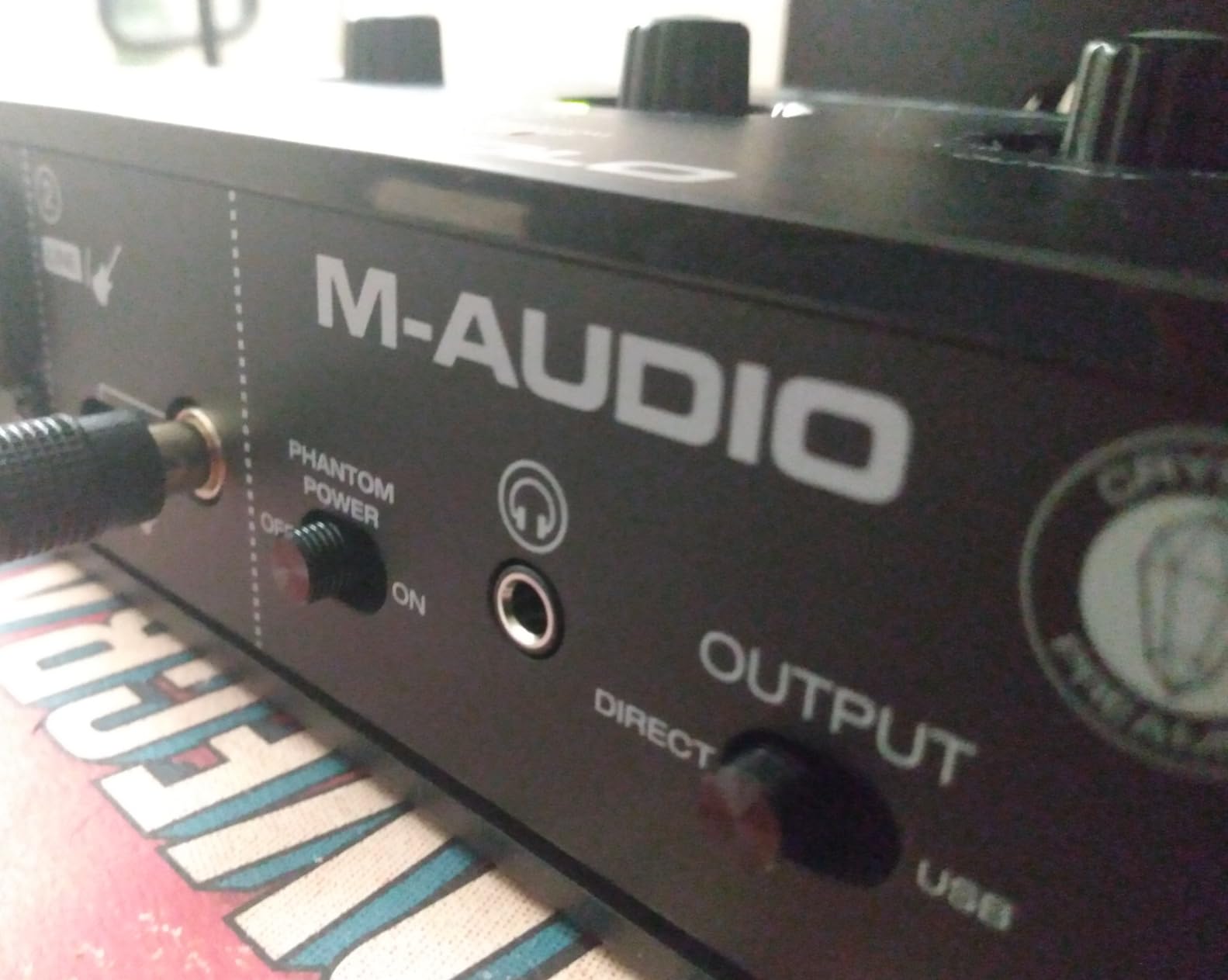 M-AUDIO M-Track Solo USB Audio Interface | XLR, Line and DI Inputs, Professional Software Suite for Recording, Streaming, and Podcasting customer photo 2