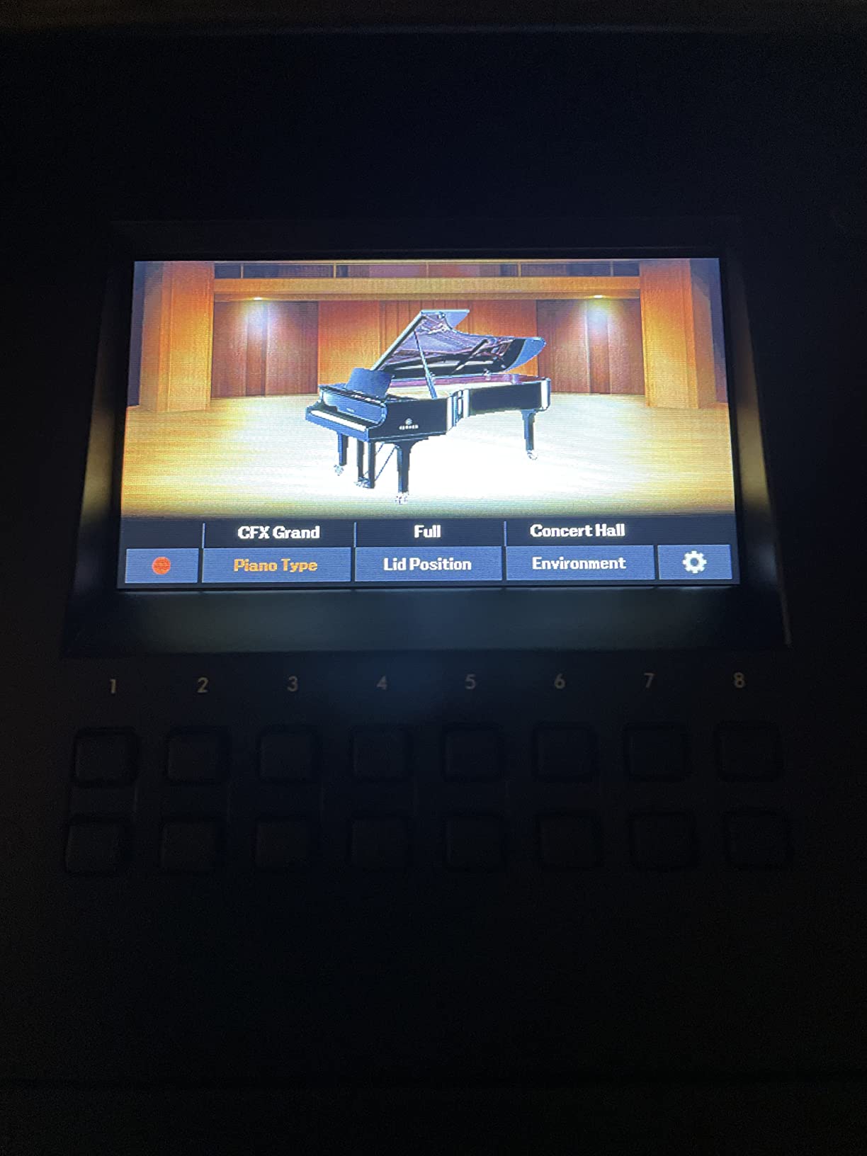 Yamaha DGX-670WH 88-Key Weighted Digital Piano with Sustain Foot Switch and Music Rest, White customer photo 1