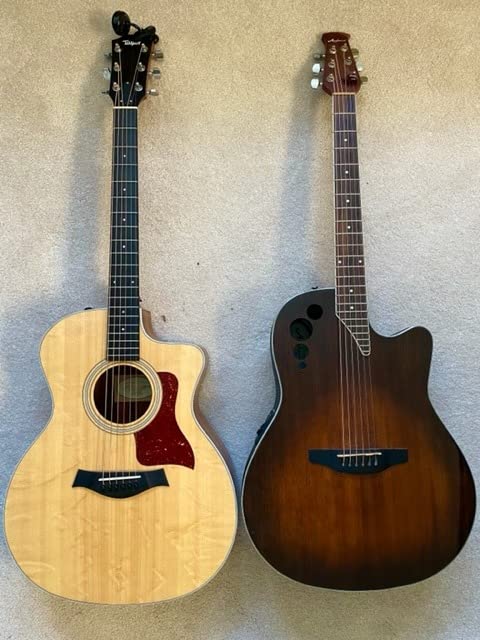 Applause Elite AE44-7S Electro-Acoustic Guitar Retro Medium Body Depth Cutaway Satin Varnish customer photo 1