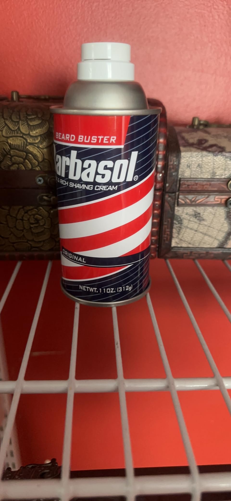 Barbasol Diversion Safe Stash Can with Food Grade Smell Proof Bag with Hidden Compartment for Keys, Cash and Valuables-Steel Material customer photo 2