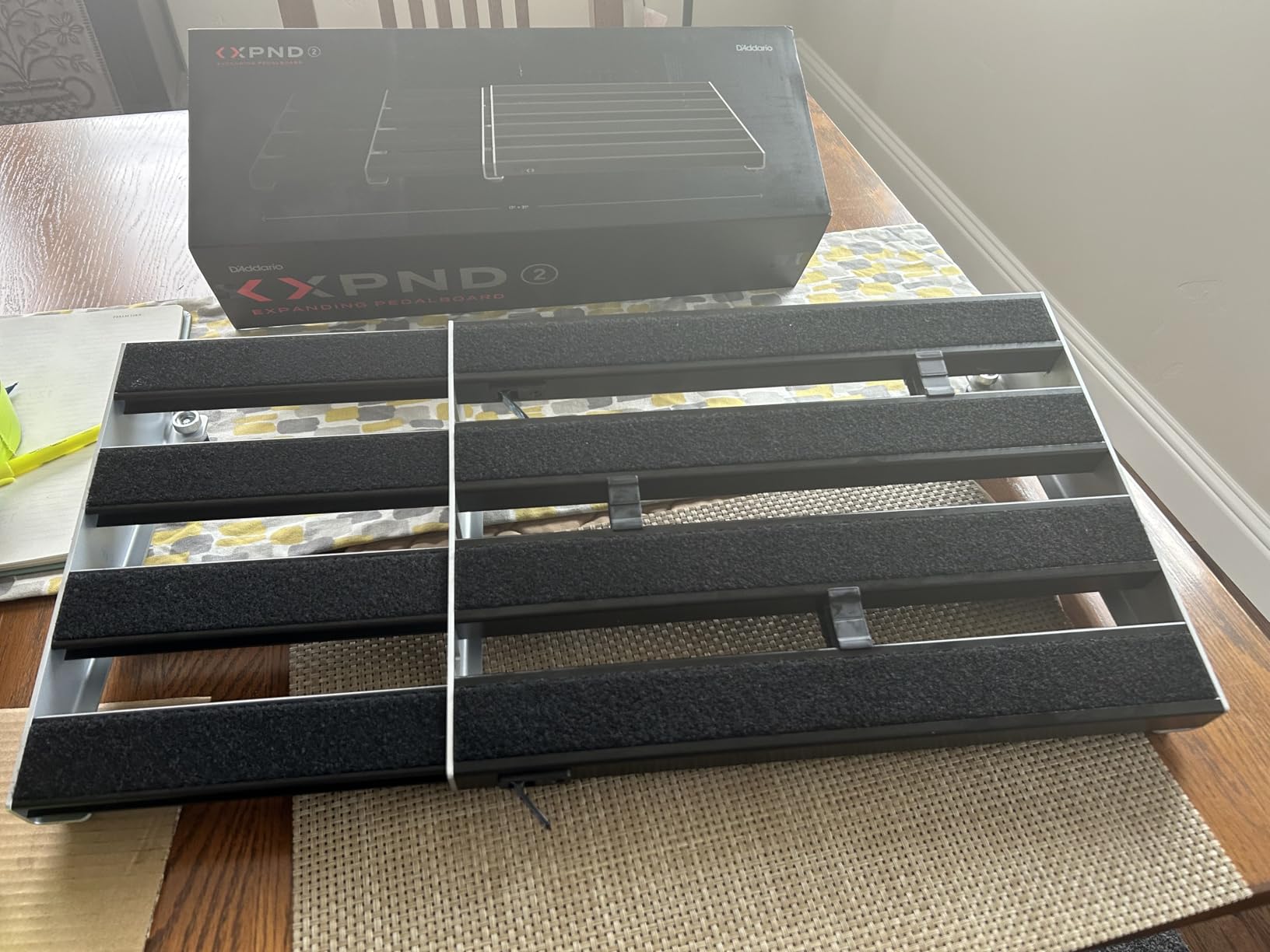 D'Addario XPND Pedalboard - 1 | Expandable Setup, Durable Transport, Clean Cable Routing customer photo 2