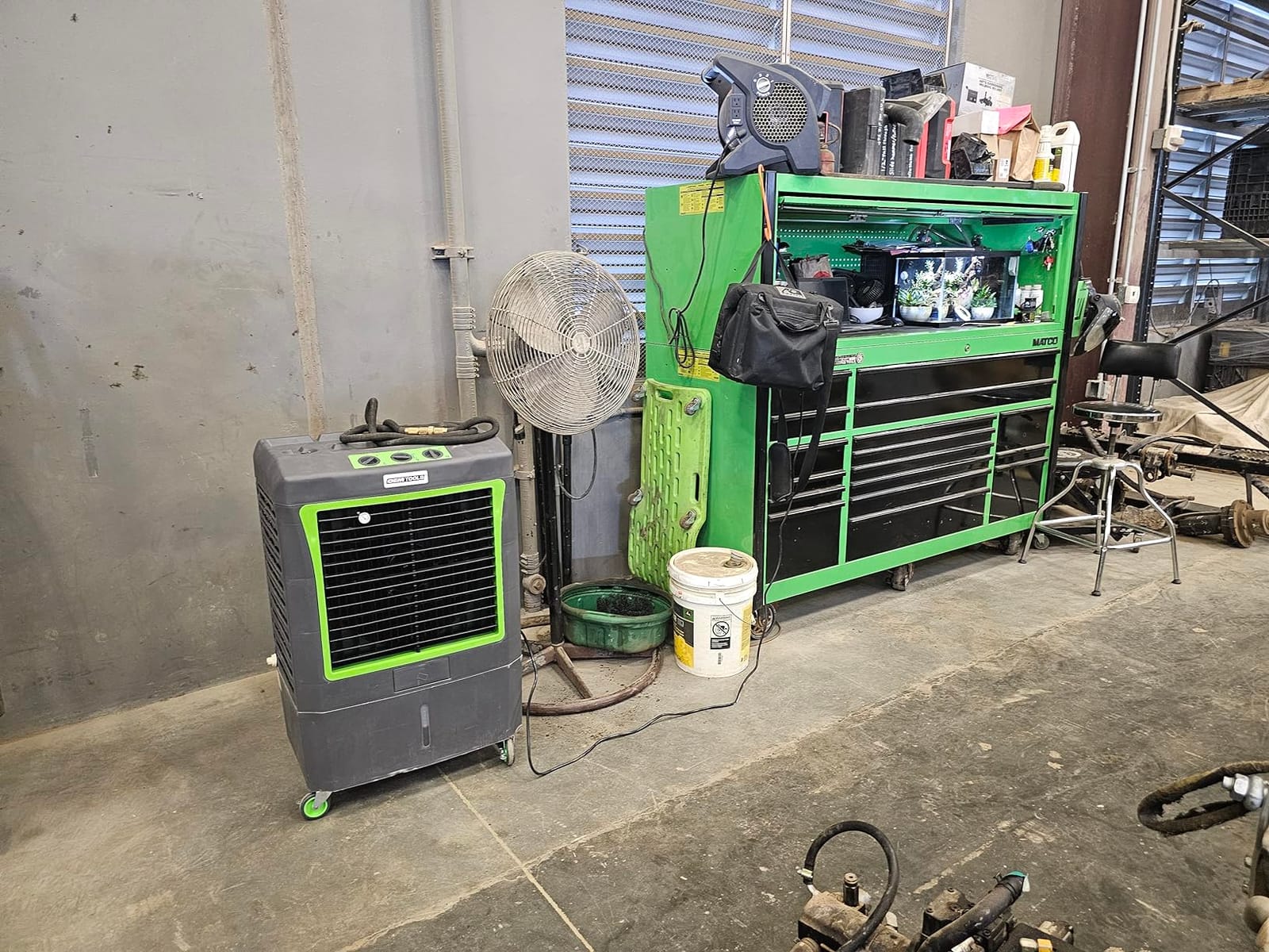 23968 3-Speed Portable Swamp Cooler 3100 CFM 10.3-Gal Water Tank, Evaporative Cooler for 950 Sq. Ft customer photo 2