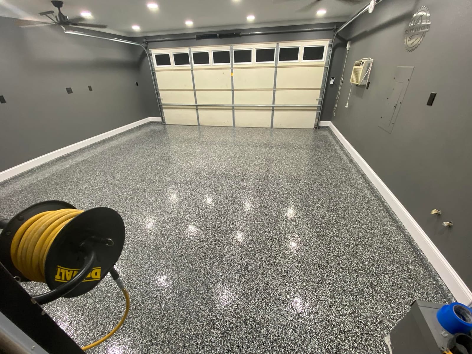 Everflow MPC Epoxy Resin Floor Coating Kit, Grey, 3 Gallon | 100% Solids Self-Leveling customer photo 1