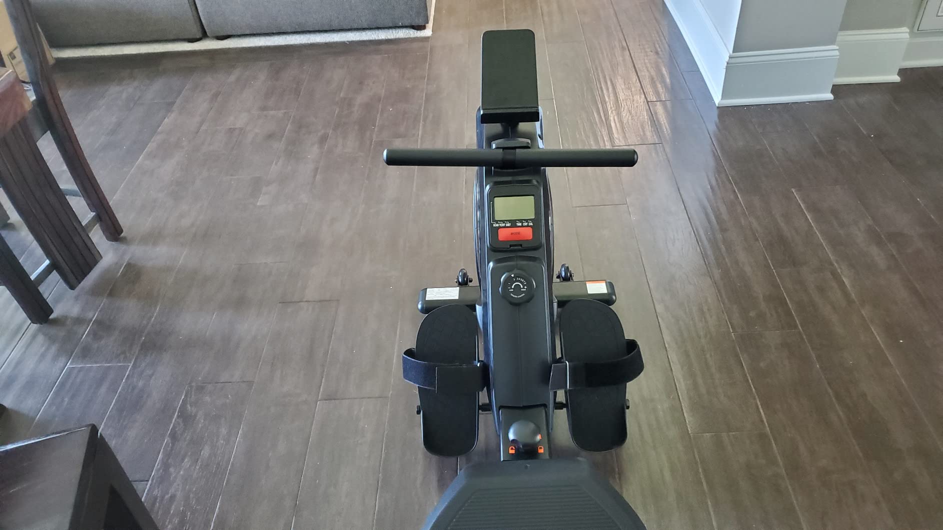 Magnetic Rowing Machine for Home, Upgraded Version with Greater Resistance and Longer Slide Rail, Quiet & Smooth Full Body Workout Rower, App Connected Cardio Equipment customer photo 2
