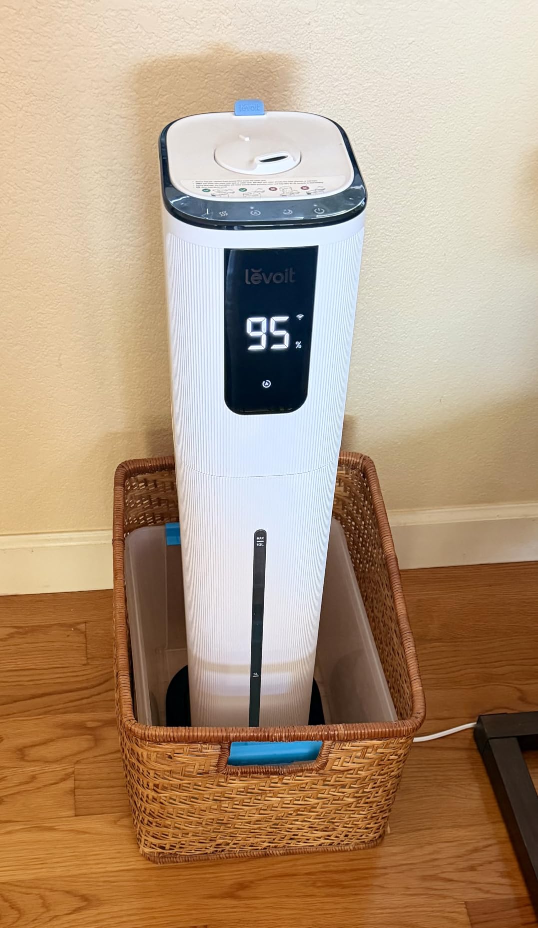LEVOIT LV600S Smart Warm and Cool Mist Humidifiers for Home Bedroom Large Room, (6L) 753ft² Coverage customer photo 2