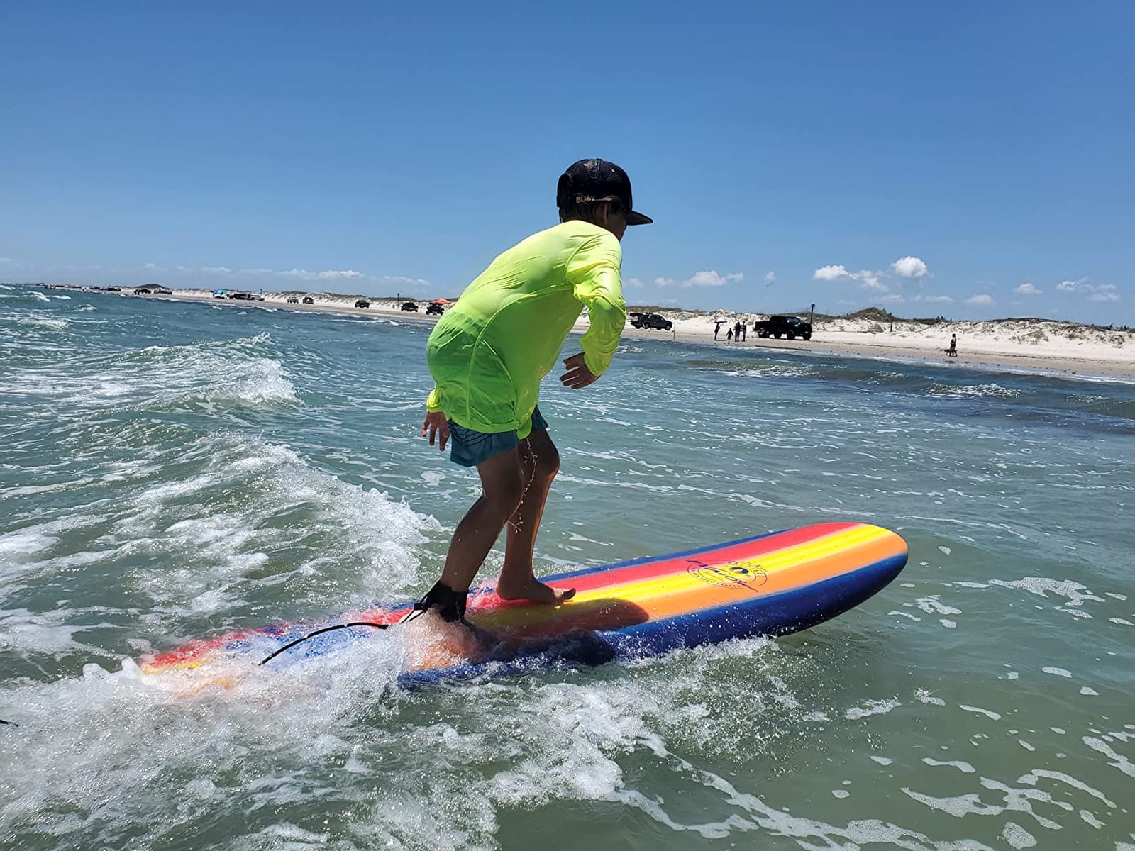 Wavestorm 8ft Classic Longboard Surfboard customer photo 2