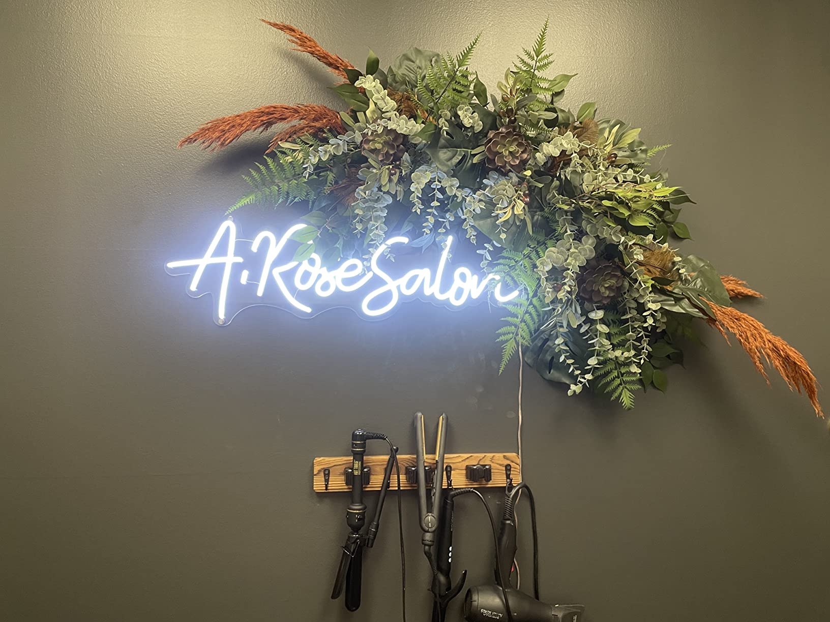 Custom Neon Sign - Personalized LED Light Up Signs for Wedding, Business, Bar & Beauty Salon - Dimmable Neon Lights for Wall Decor customer photo 1
