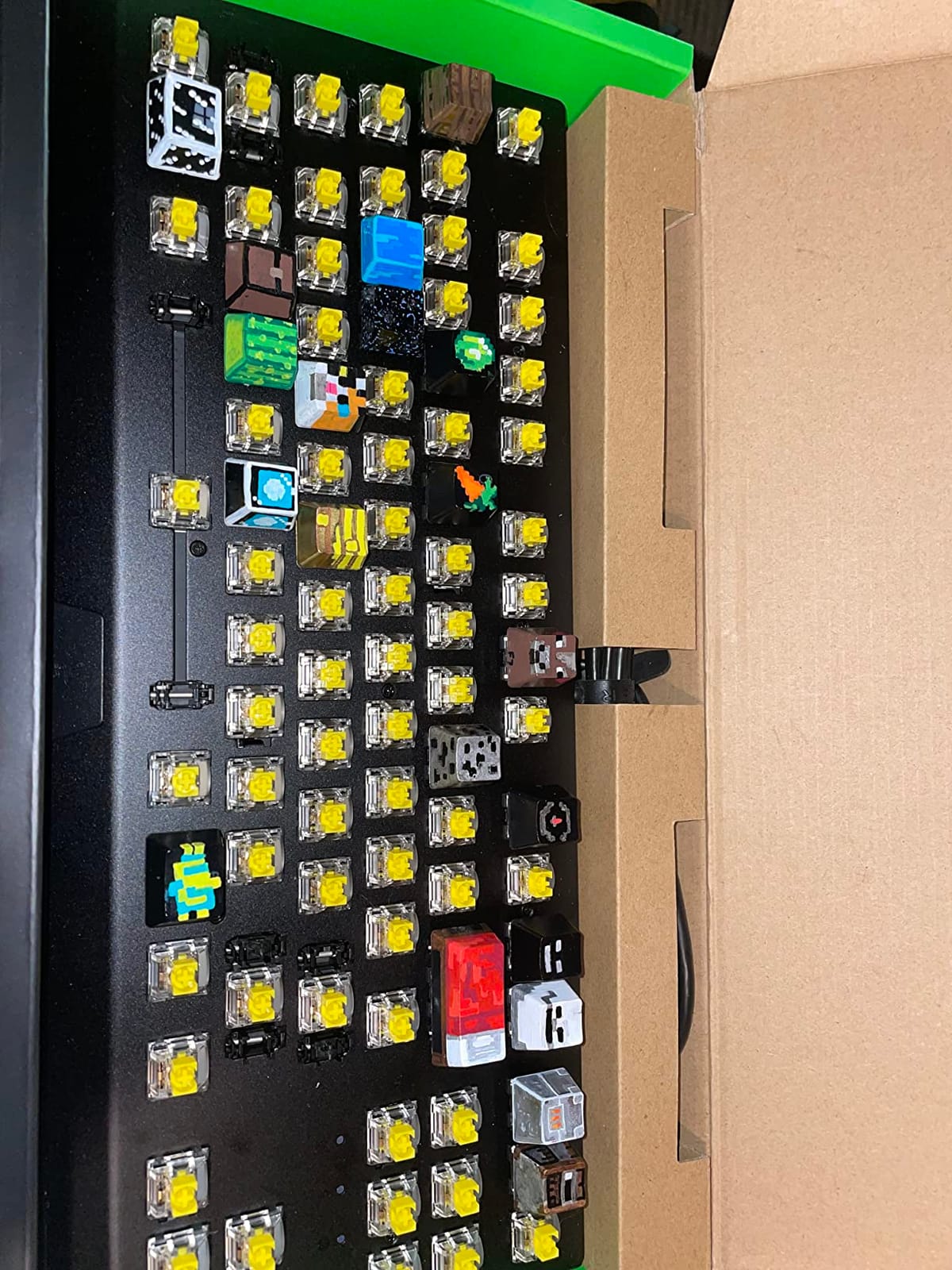 Razer BlackWidow V3 TKL Mechanical Gaming Keyboard, Yellow Switches, Black | Linear & Silent Mechanical Switches, Chroma RGB Lighting, Compact Form Factor, Programmable Macros customer photo 1