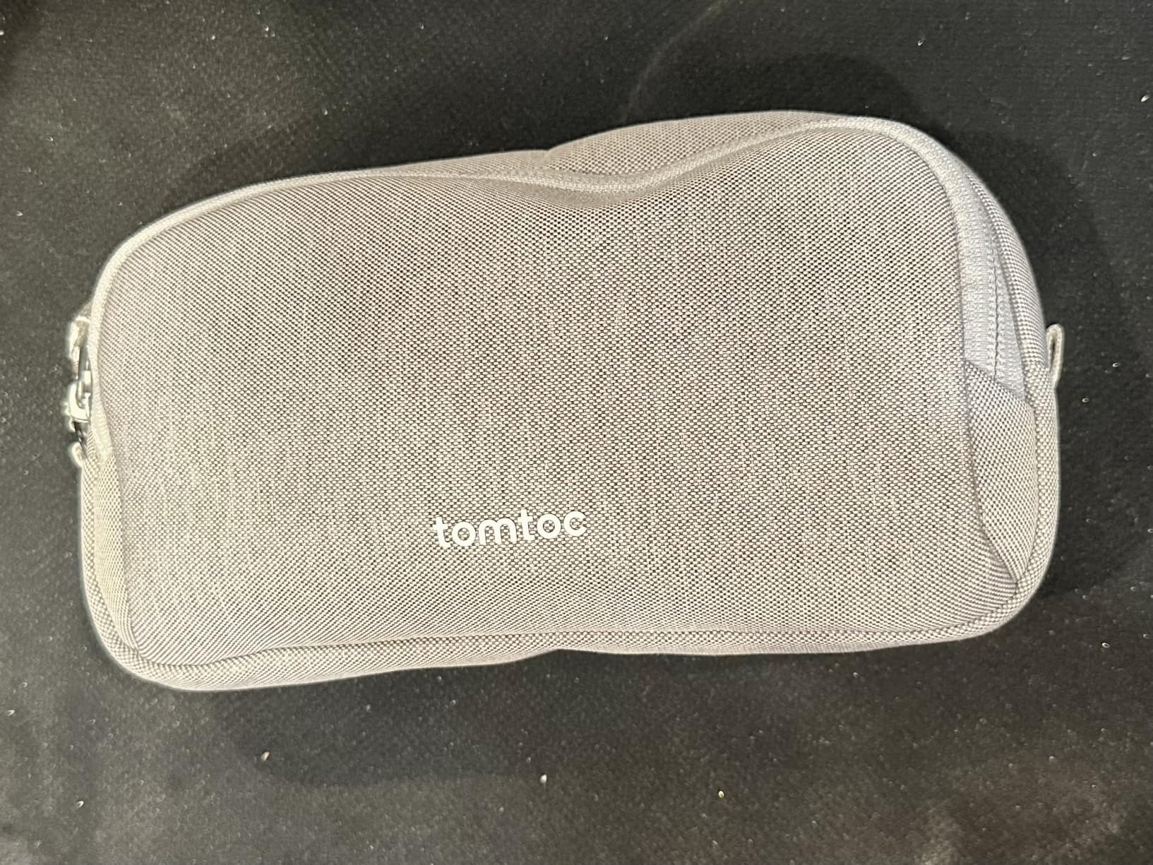 tomtoc Electronics Organizer Travel Case, Water Resistant Travel Bag Cable Organizer for Essentials, Tech Pouch Accessories Carry Storage for Cord, Phone, Cables, Airpods, USB Flash Drive, Daily Items customer photo 2