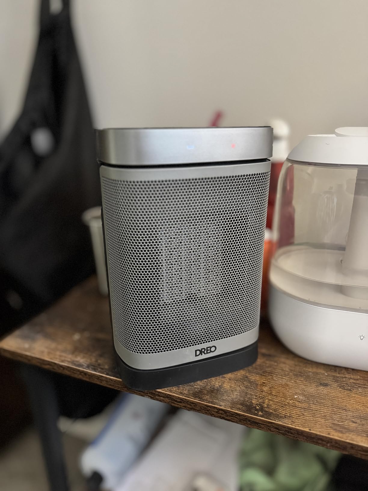 DREO Space Heater, Portable Electric Heaters for Indoor Use with Thermostat | 70° Oscillation, Remote, ECO, 12H Timer, 5 Modes, Safe Quiet Room Heater for Bedroom, 1500W PTC Ceramic Heater for Office customer photo 1