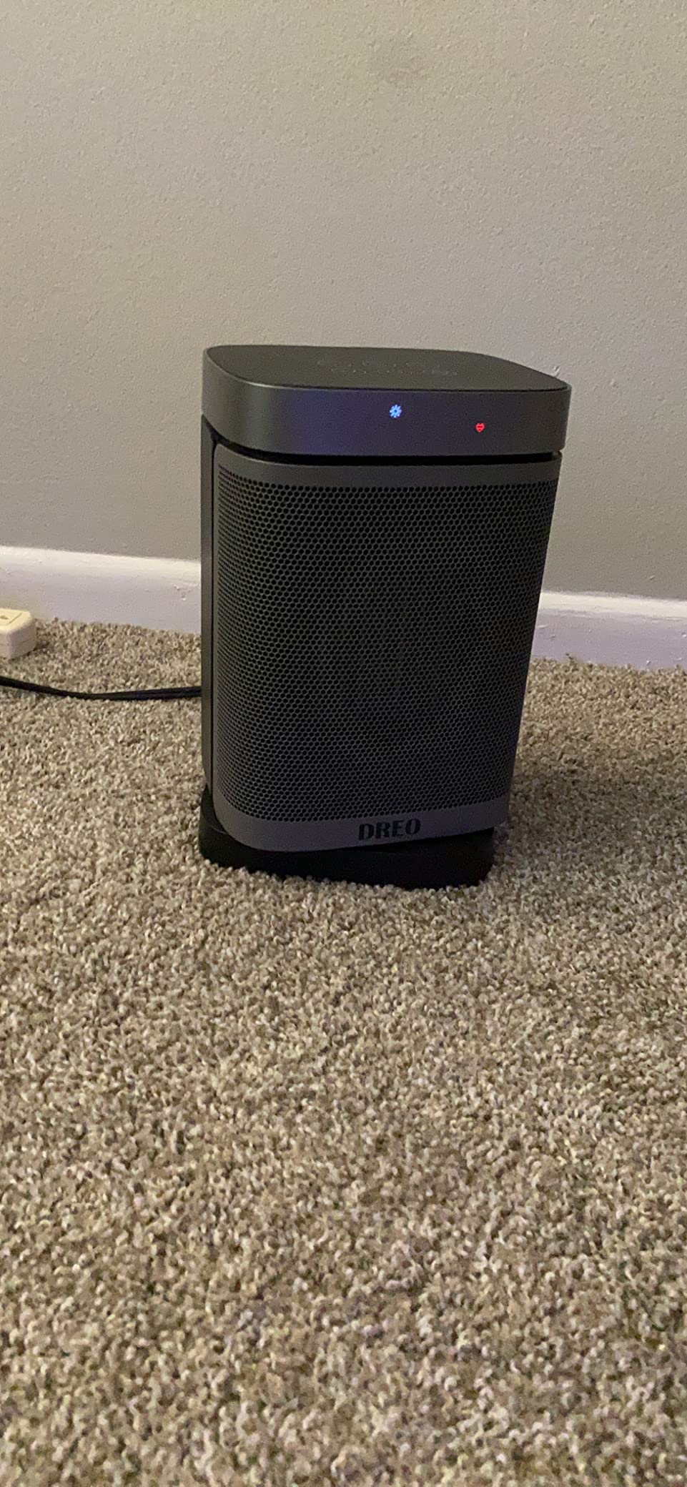 DREO Space Heater, Portable Electric Heaters for Indoor Use with Thermostat | 70° Oscillation, Remote, ECO, 12H Timer, 5 Modes, Safe Quiet Room Heater for Bedroom, 1500W PTC Ceramic Heater for Office customer photo 2