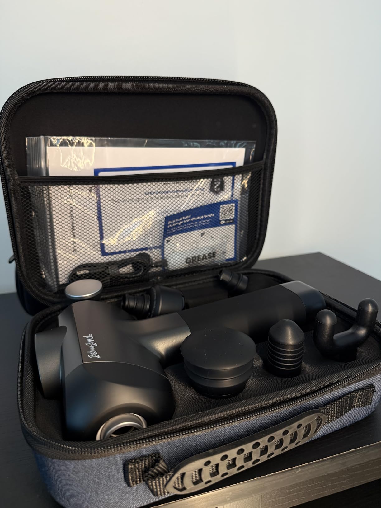 BOB AND BRAD X6 Pro Massage Gun Deep Tissue Percussion with Metal Head | FSA Eligible Professional Muscle Massage Gun for Athletes, HSA Electric Massager Gun for Pain Relief customer photo 1