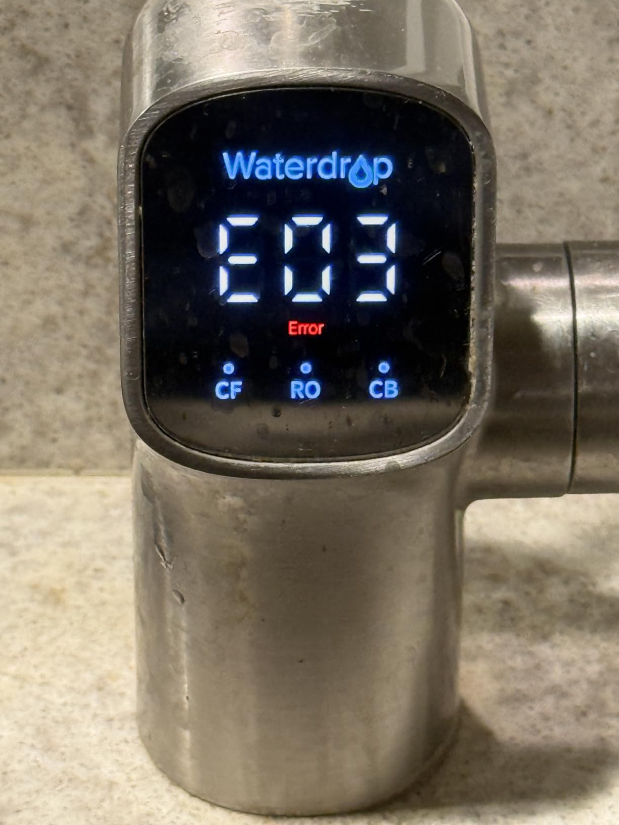 Waterdrop G3P800 Reverse Osmosis Water Filter, 800 GPD, Tankless RO System | NSF/ANSI 42 & 53 & 58 & 372 Certified, 10-Stage, 3:1 Pure to Drain customer photo 1