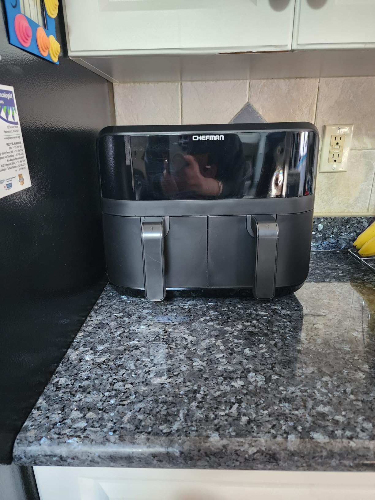 Chefman TurboFry Touch Dual Air Fryer, Maximize The Healthiest Meals With Double Basket Capacity, One-Touch Digital Controls And Shake Reminder For The Perfect Crispy And Low-Calorie Finish customer photo 1