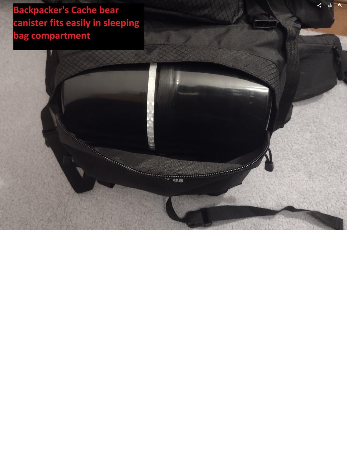 Teton 65L Explorer Internal Frame Backpack for Hiking, Camping, Backpacking, Rain Cover Included, Olive customer photo 1