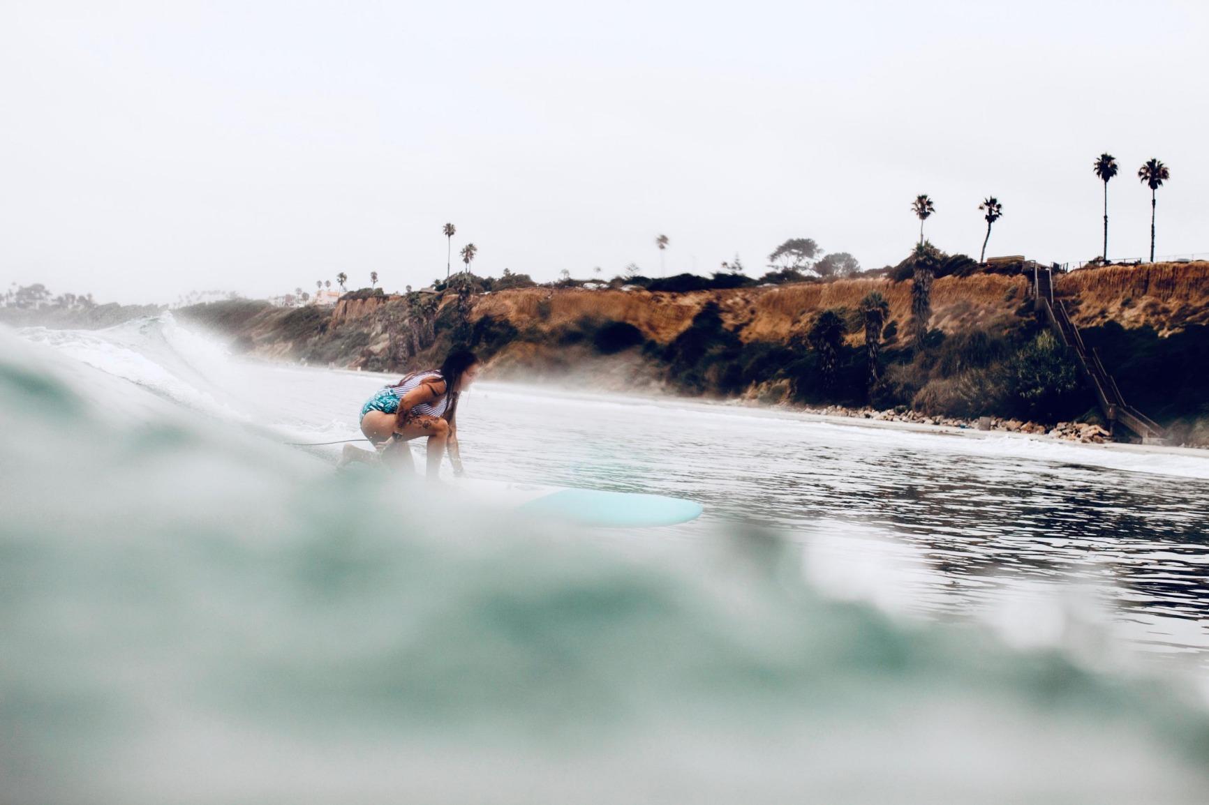 Performance Soft-Top Surfboard | Handshaped, Fun & Easy to Ride | 5'6
