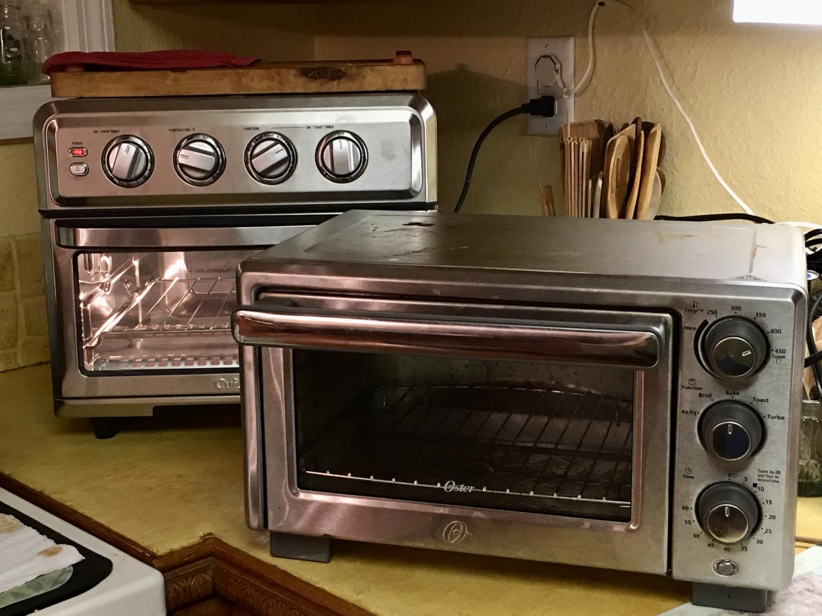 Cuisinart Air Fryer Toaster Oven, 1800W, 8-in-1 with Air Fry, Convection, Broil & Warm, 0.6 Cubic Feet, 60-Minute Timer, TOA-70NAS, Stainless Steel customer photo 1