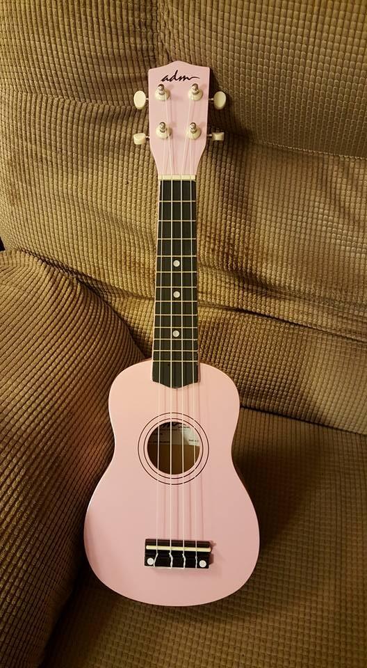 ADM Ukulele for Beginners Hawaiian Wood Ukelele Kit for Kids Adult Student Starter Professional Ukalelee Pack Bundle with Free Lessons Gig Bag Strap Nylon String Tuner (Sunset, 21 Inch) customer photo 1