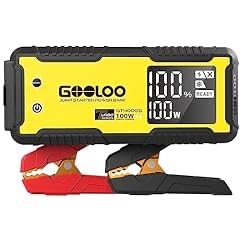 GOOLOO GT4000S 12V 4000A Peak Jump Starter with 100W Two-Way Fast Charging | SuperSafe Portable Car Battery Jumper Starter (12L Gas/10L Diesel) - 20,000 mAh Capacity - 150W DC Output - 3 Modes LED Light customer photo 1