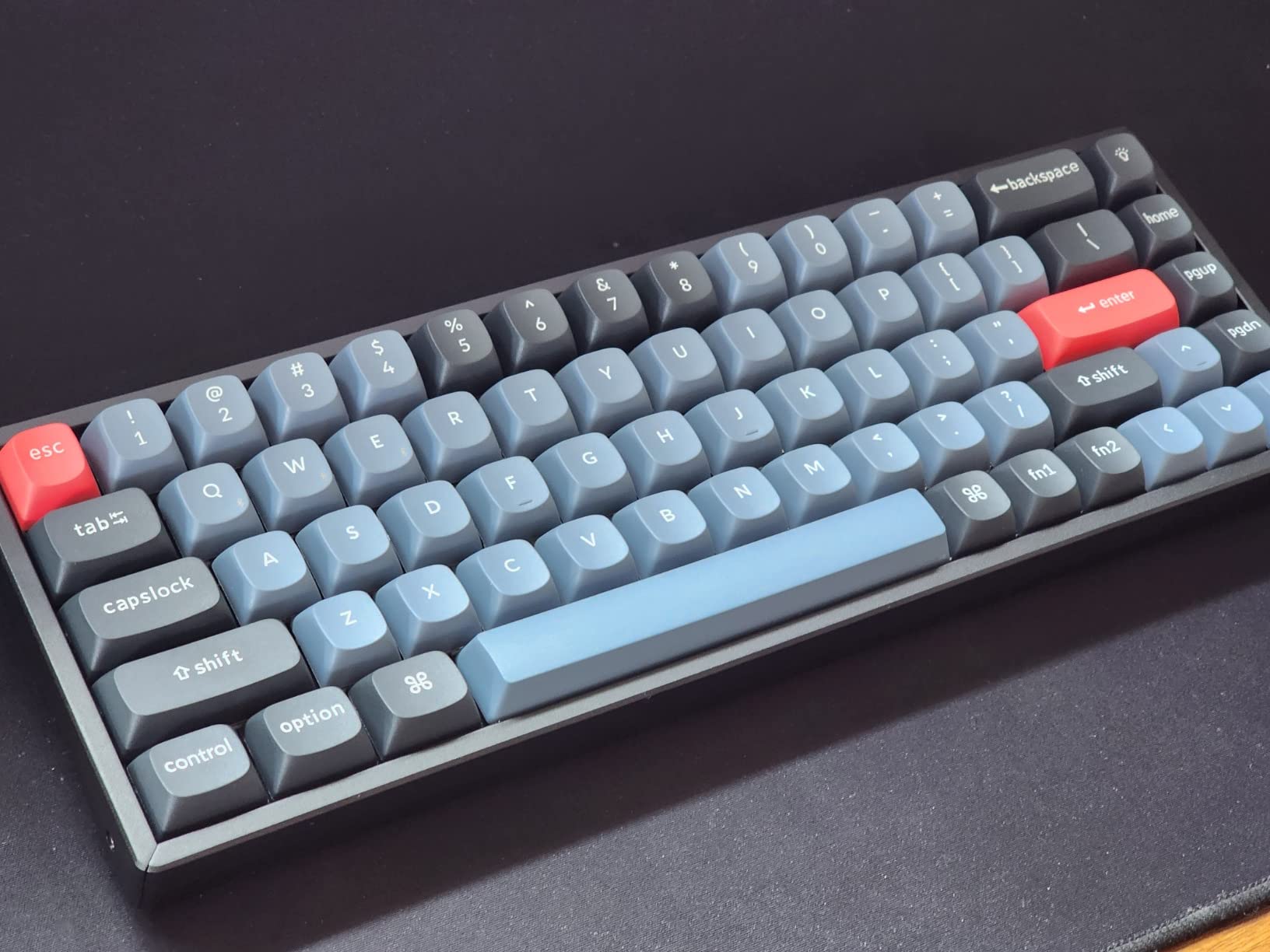 Keychron K6 Pro Wireless Custom Mechanical Keyboard, QMK/Launcher Programmable Macro, Hot-Swappable Keychron K Pro Red Switch, 65% Layout Aluminum RGB Backlit Office Keyboard for Mac Windows Linux customer photo 1