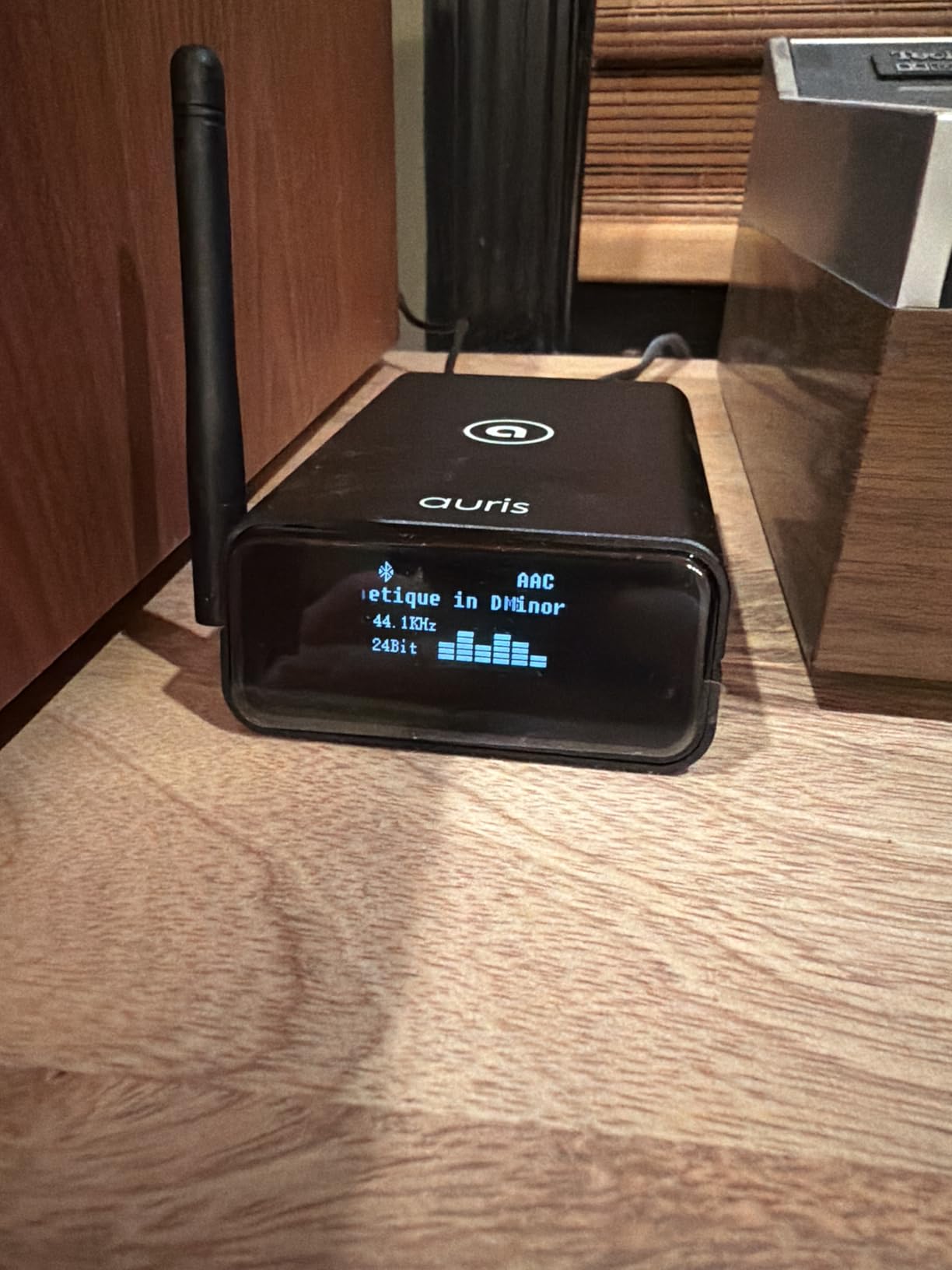 Blume Pro HiFi Bluetooth 5.3 Music Receiver Long Range Bluetooth Adapter with Audiophile DAC, LDAC, aptX HD, OLED Display & Optical Coaxial AUX Output for Home Stereo, AV Receiver or Amplifier customer photo 2