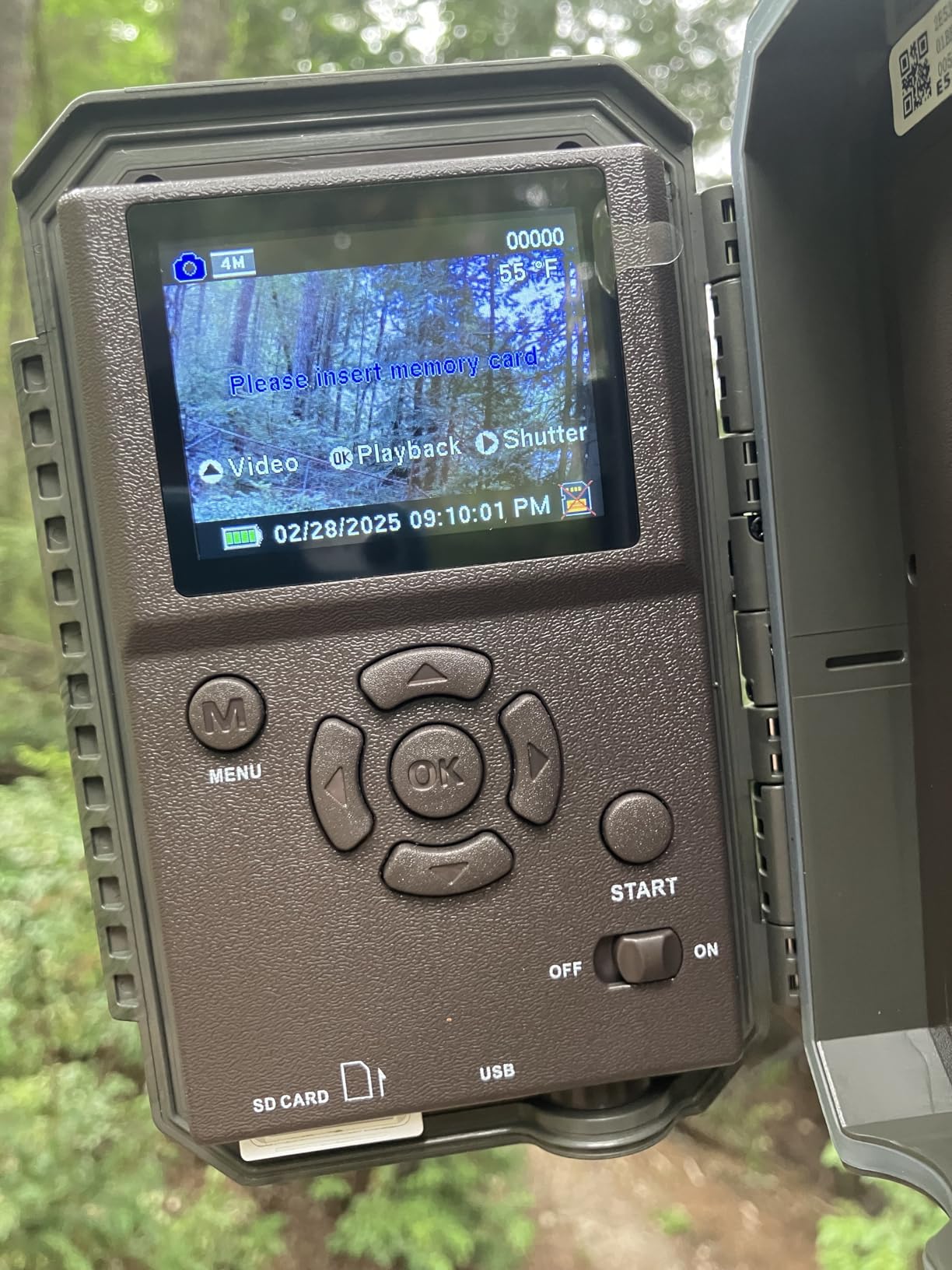 GardePro E5S Trail Camera, 64MP Photo & 1296P HD Video | 0.1s Trigger, 100ft No-Glow Night Vision, Motion Activated, Non-Cellular, Non-WiFi customer photo 2