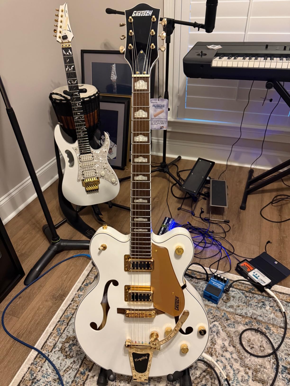 Gretsch G5422TG Electromatic Classic Hollowbody Double-Cut with Bigsby - Snowcrest White customer photo 1
