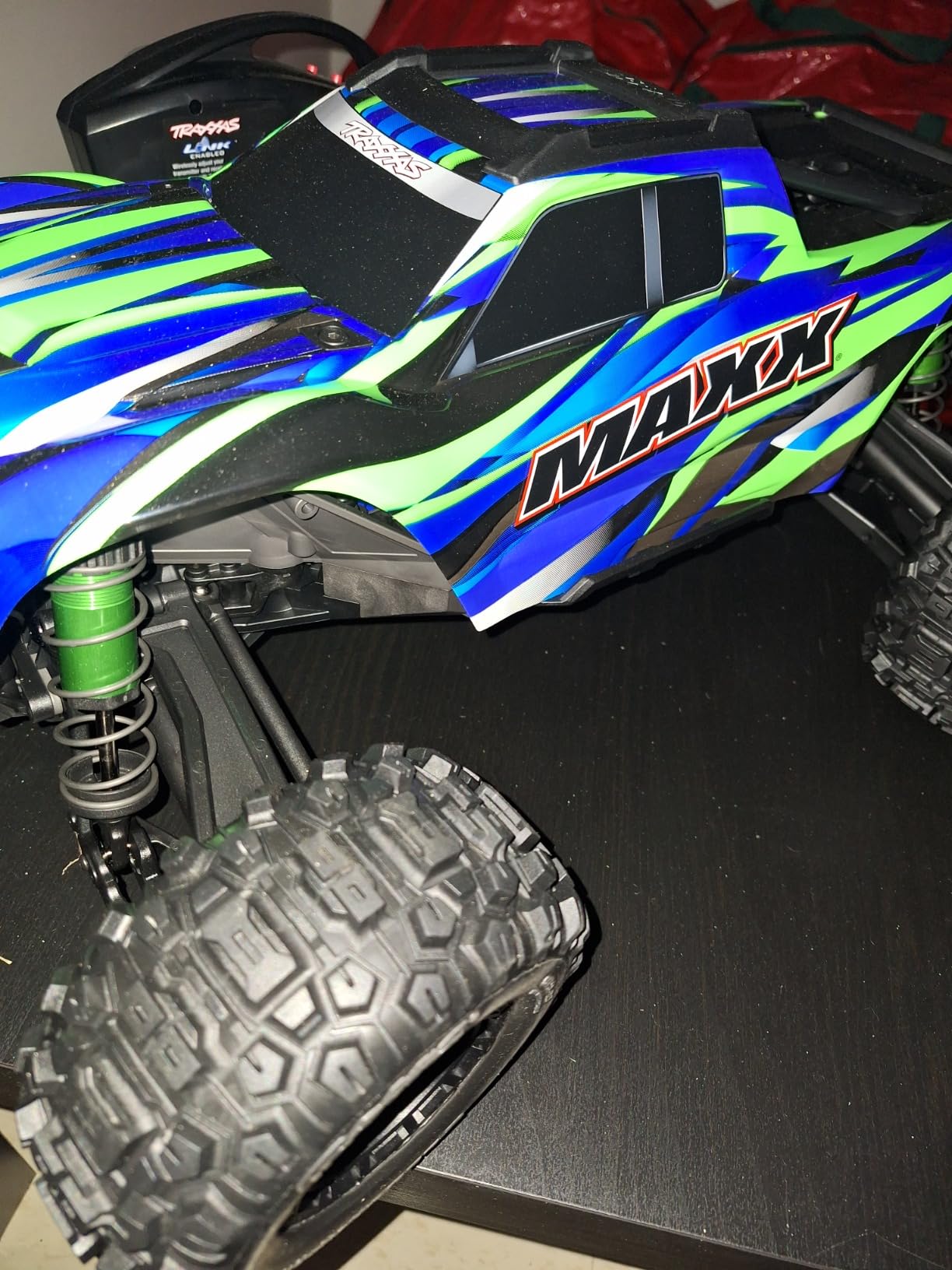 Traxxas Maxx Wide Green 1:10 RC Model Car Monster Truck 4WD RTR 2.4GHz customer photo 2