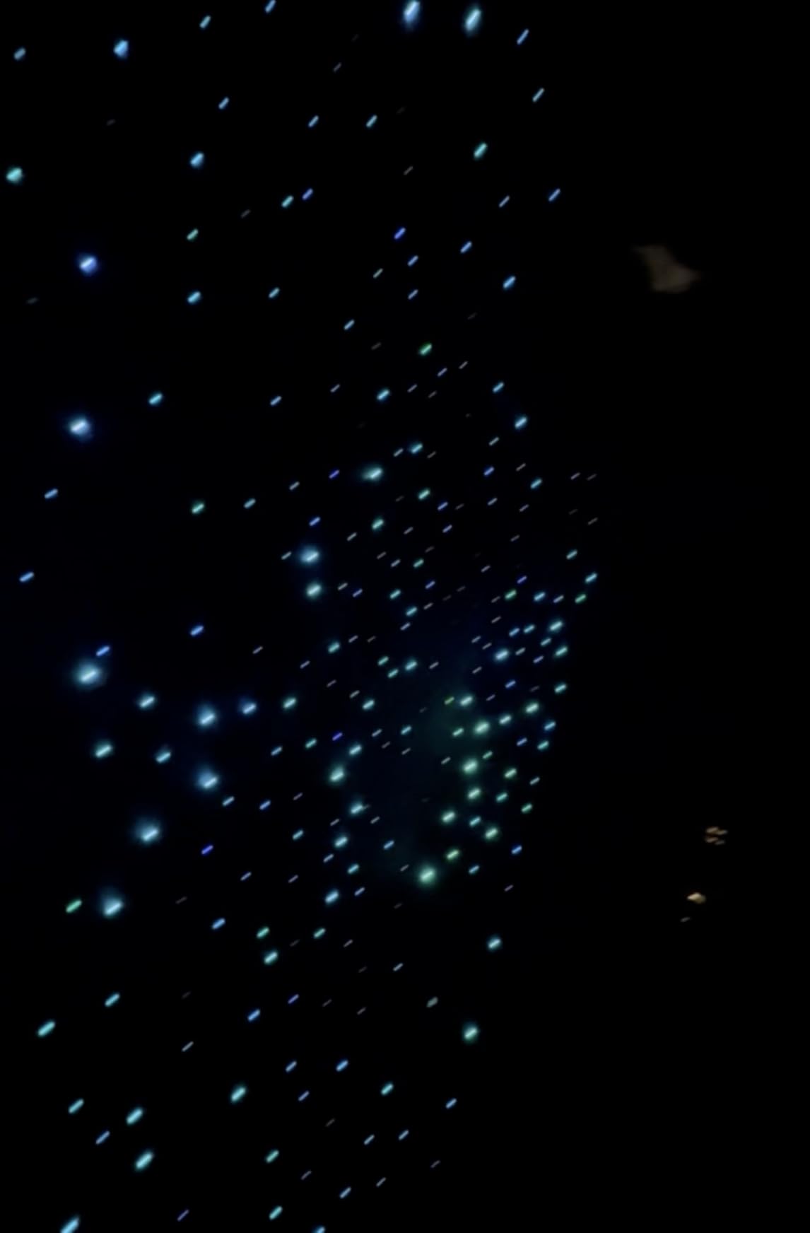 Upgraded 16W Dual Head+Twinkle+Shooting Star Fiber Optic Lights Kit, Car Home Use RGBW Star Ceiling Sky Light APP Meteor Music Activated Light Engine+ 920pcs of Mixed Diameter Fibers 9.8ft/3m customer photo 1