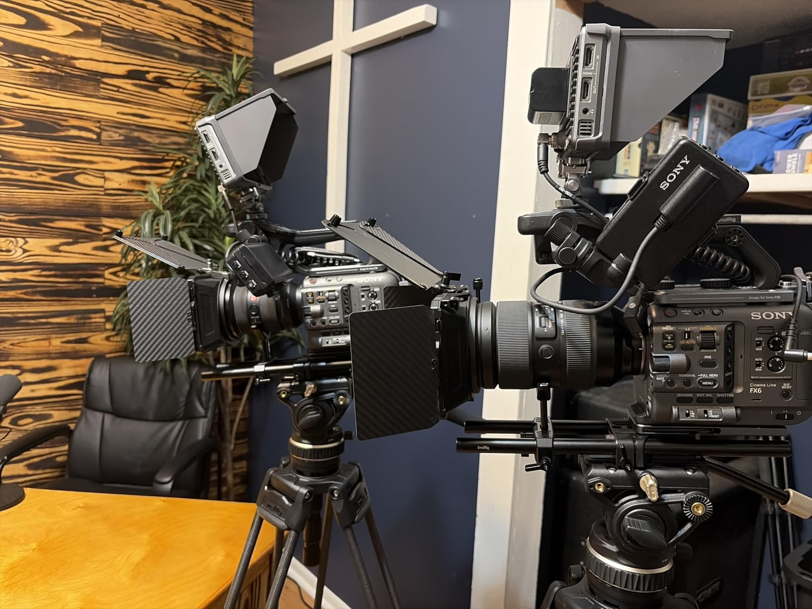 SmallRig Mini Matte Box Pro Flag Kit with Two 4 x 5.65 Filter Frame, Modular Anti-Glare System with Φ67/72/77/82-95mm Adapter Ring, Carbon Fiber Lightweight Design customer photo 1