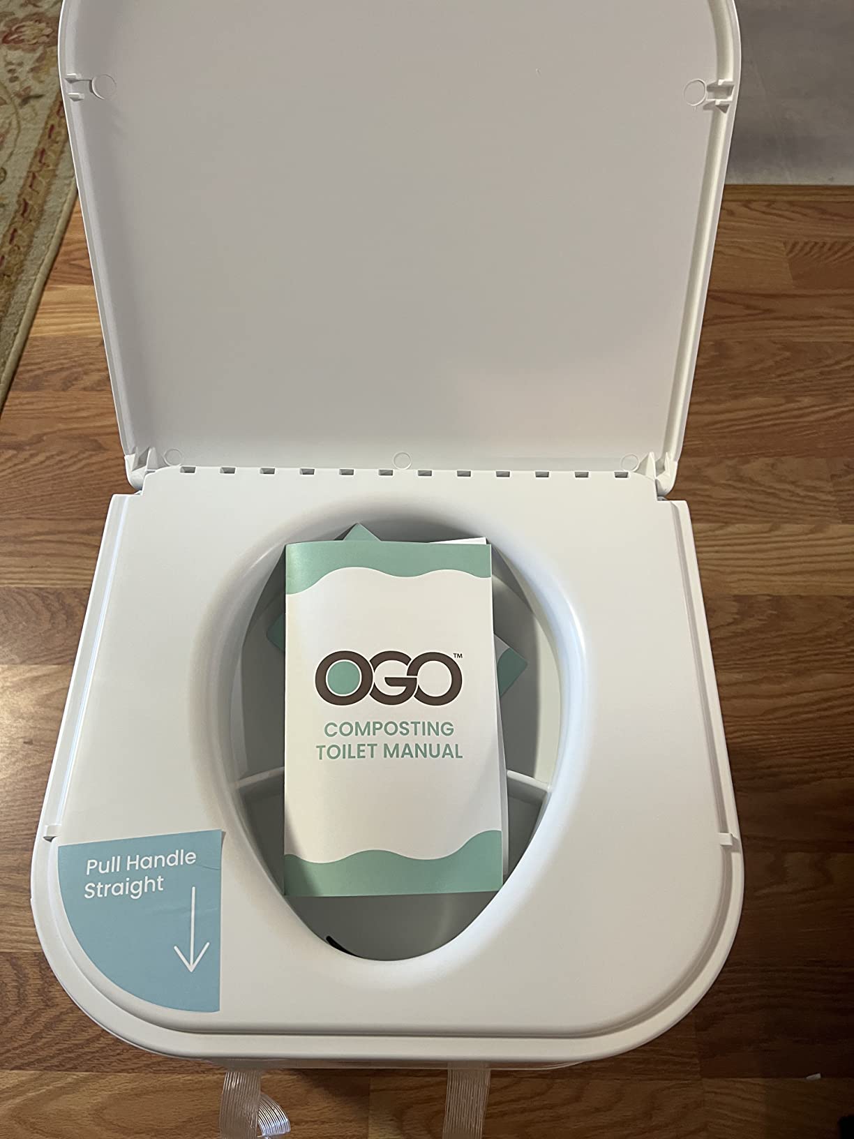 OGO Origin Composting Toilet - 12V Electric, Urine-Diverting for RV & Van customer photo 2
