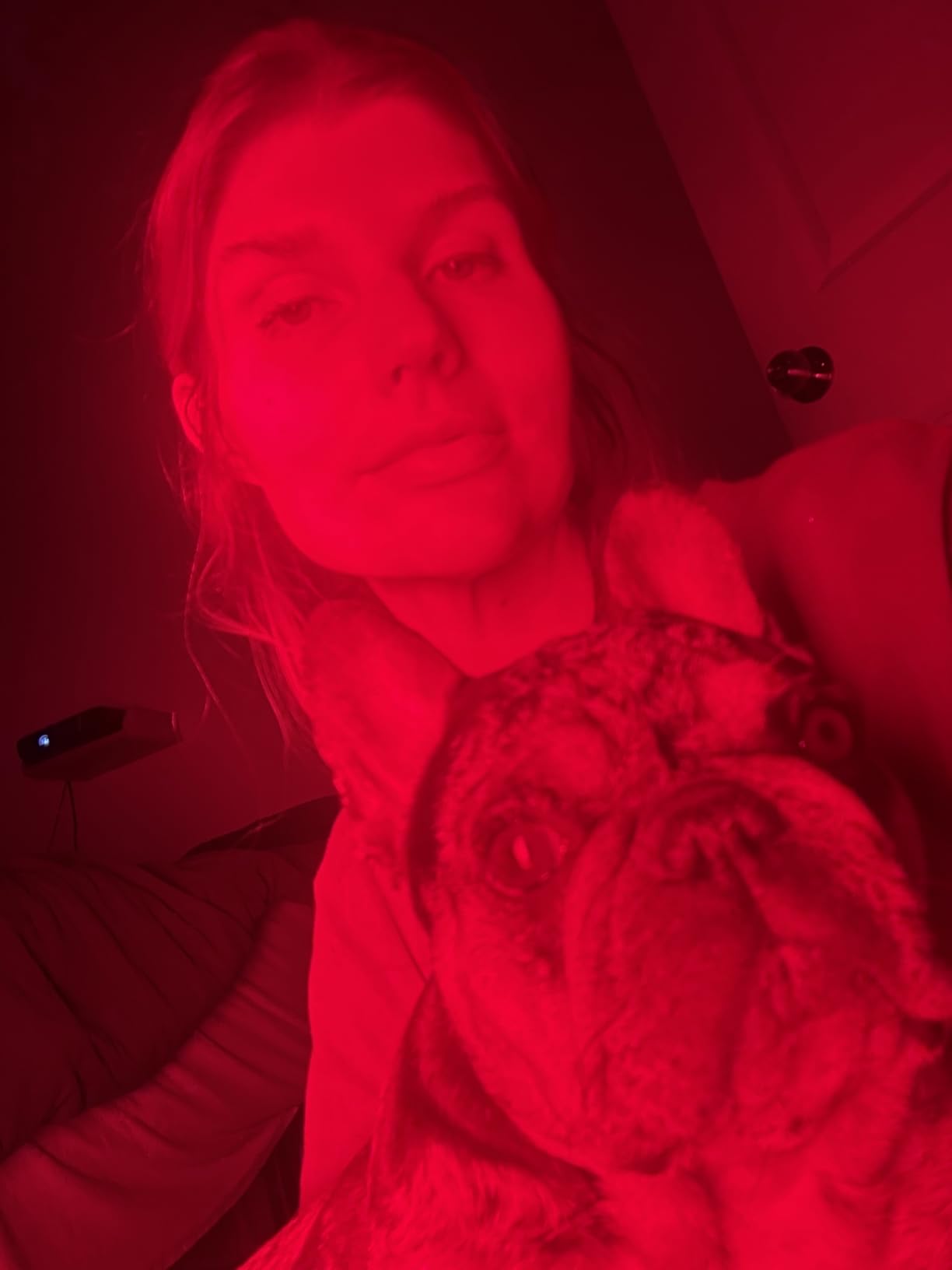 EXESAS Red Light Therapy Device for Full Body, 630nm, 660nm, 810nm & 850nm, Near Infrared Dual-Chip Clinical Grade LED Panel for Smooth Skin, Weight, Pain and Overall Wellness (200LED) customer photo 2