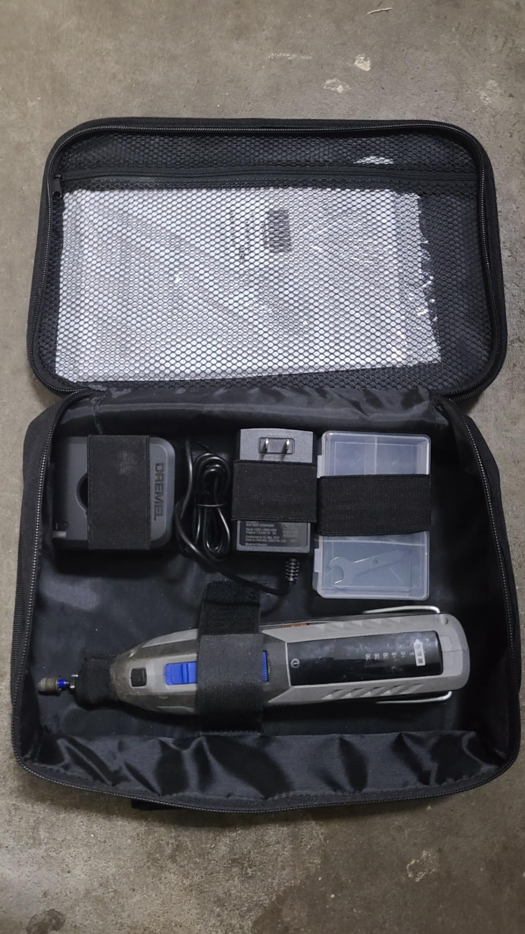 Dremel 8250-5 12V Cordless Rotary Tool Kit with Brushless Motor | Digital Display Screen, Variable Speed, Quick Accessory Changes, 3AH Battery Pack, Charger, 5 Accessories and Tool Bag customer photo 2