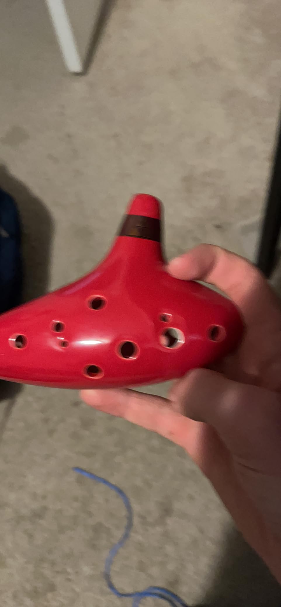 Mulucky 12-Hole Natural Clay Ocarina with Accessories, Beginner-Friendly Musical Instrument Gift Box (Light Blue) customer photo 1